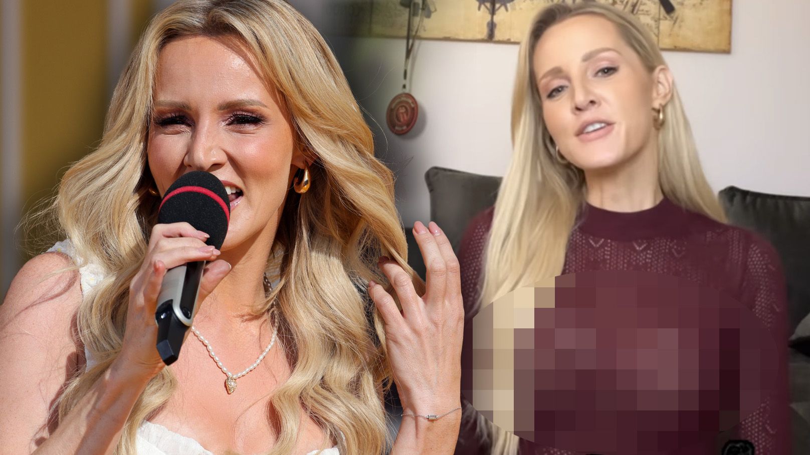 Melissa Naschenweng sieht sogar in einem Rollkragenpulli sexy aus.