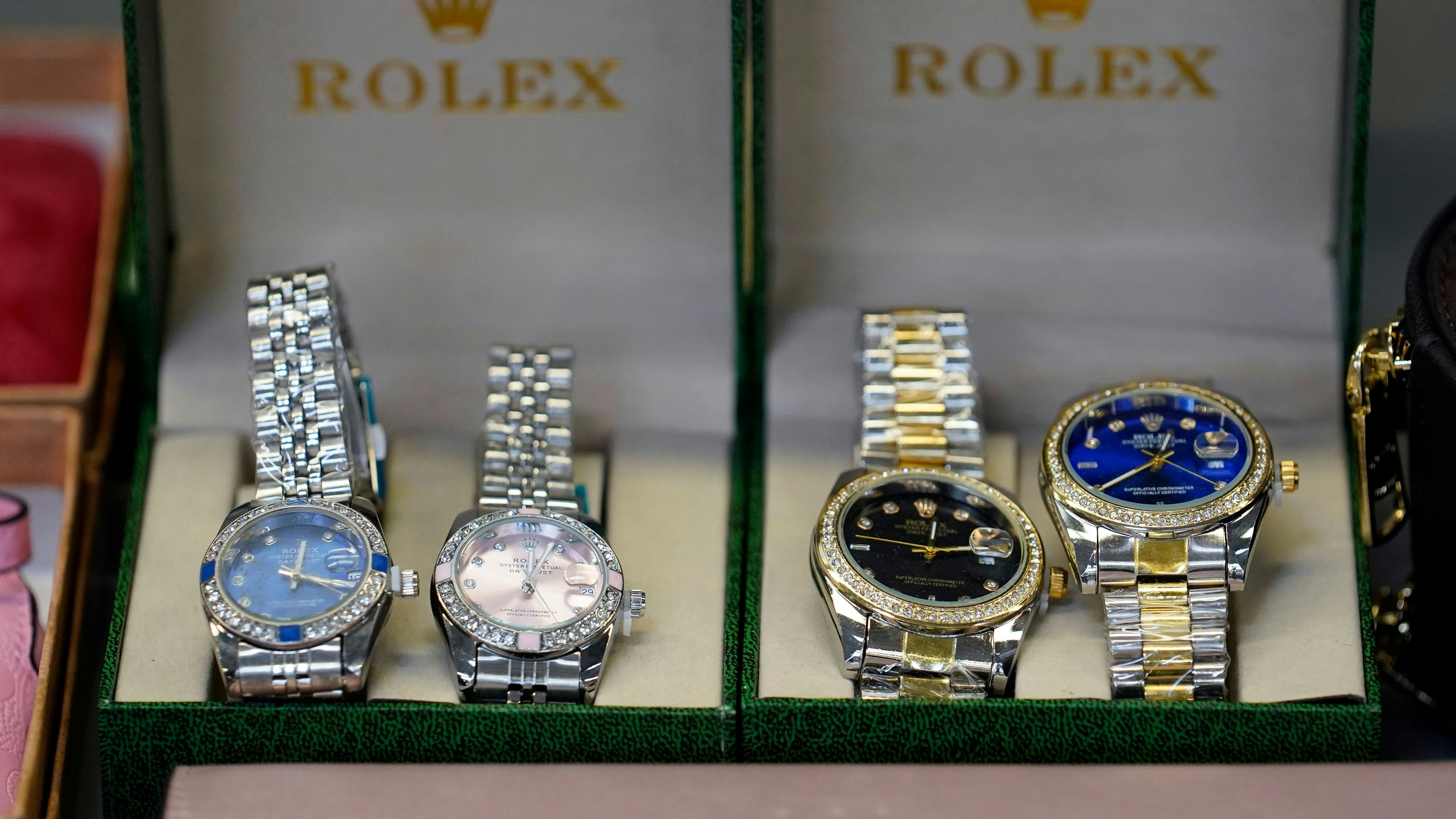 China-Ware: Der US-Zoll entdeckte am Chicagoer O'Hare International Airport gefälschte Rolex-Uhren