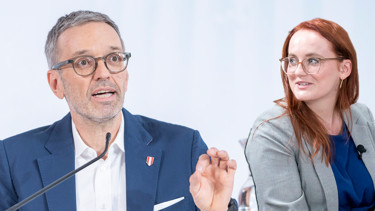 Im Gegensatz zur ÖVP-Parteispitze lehnt Laura Sachslehner eine Zusammenarbeit mit Herbert Kickl nicht ab.