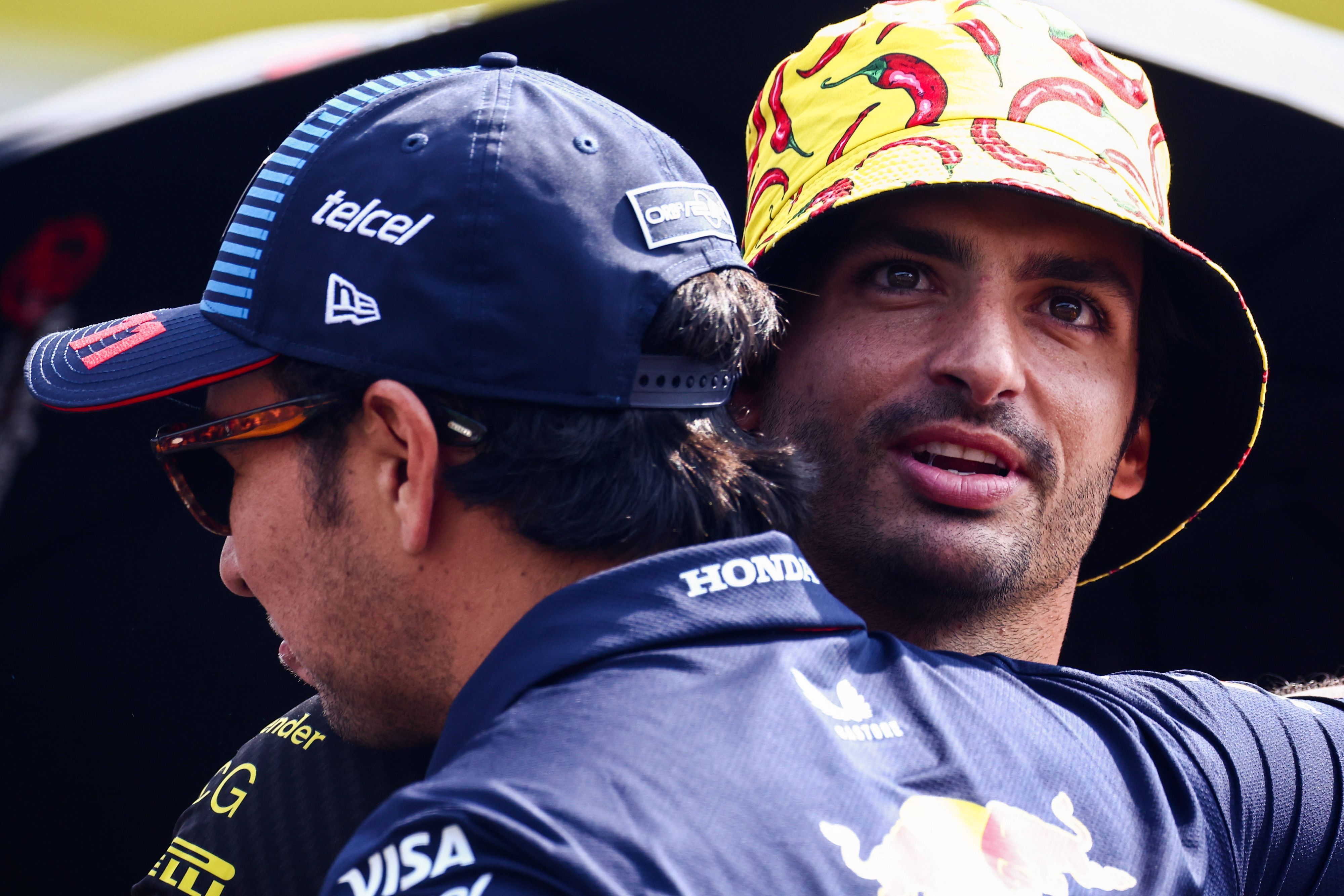 Carlos Sainz und Sergio Perez sprachen sich nach ihrem Crash in Baku aus.