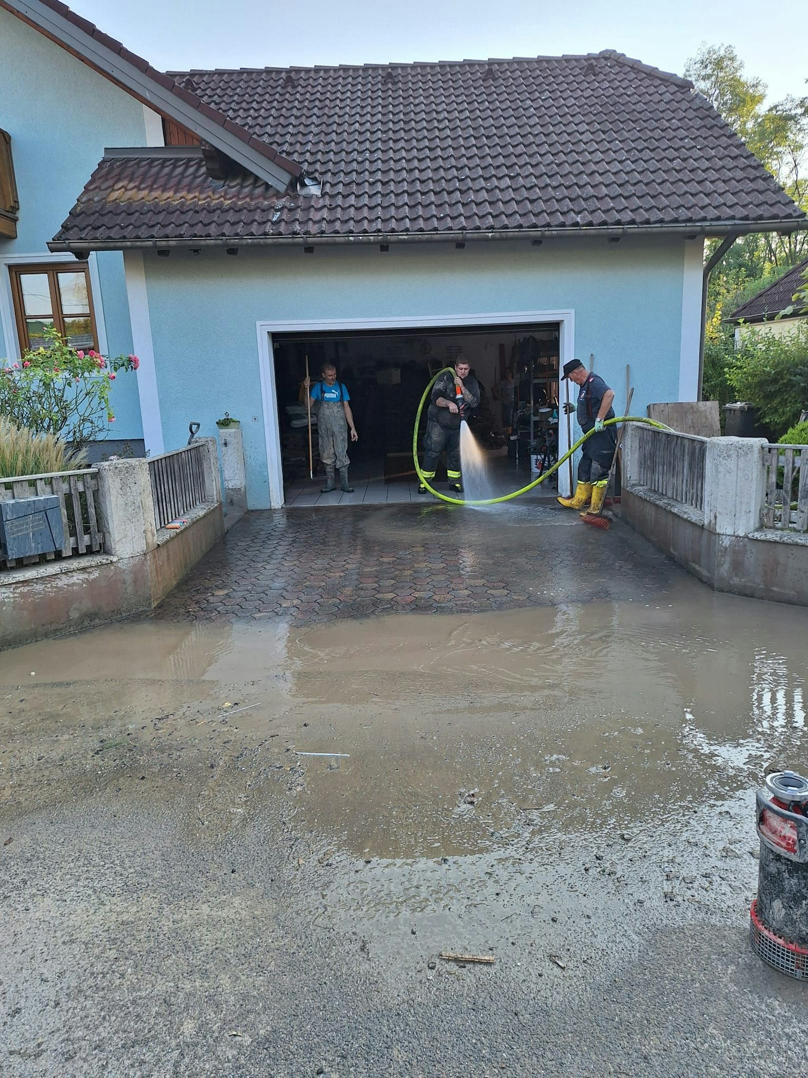 Die KHD-Züge aus dem Bezirk Amstetten werkten hart.