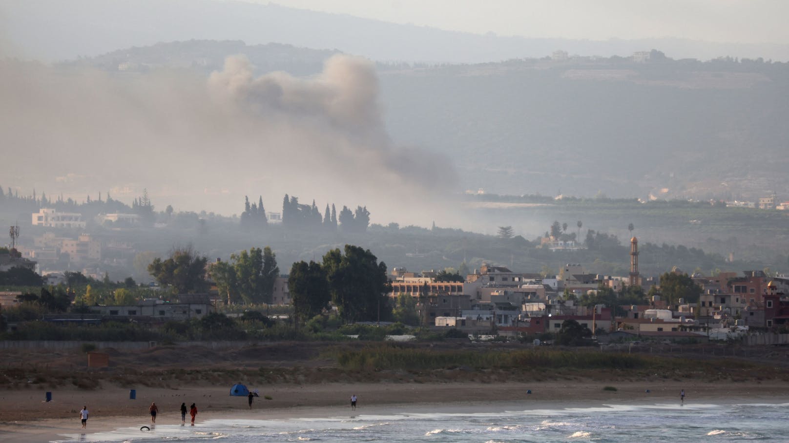 Israel feuert Raketen auf 1.600 Ziele im Libanon