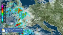 24 Grad! Dann peitscht Kaltfront Regenschauer ins Land