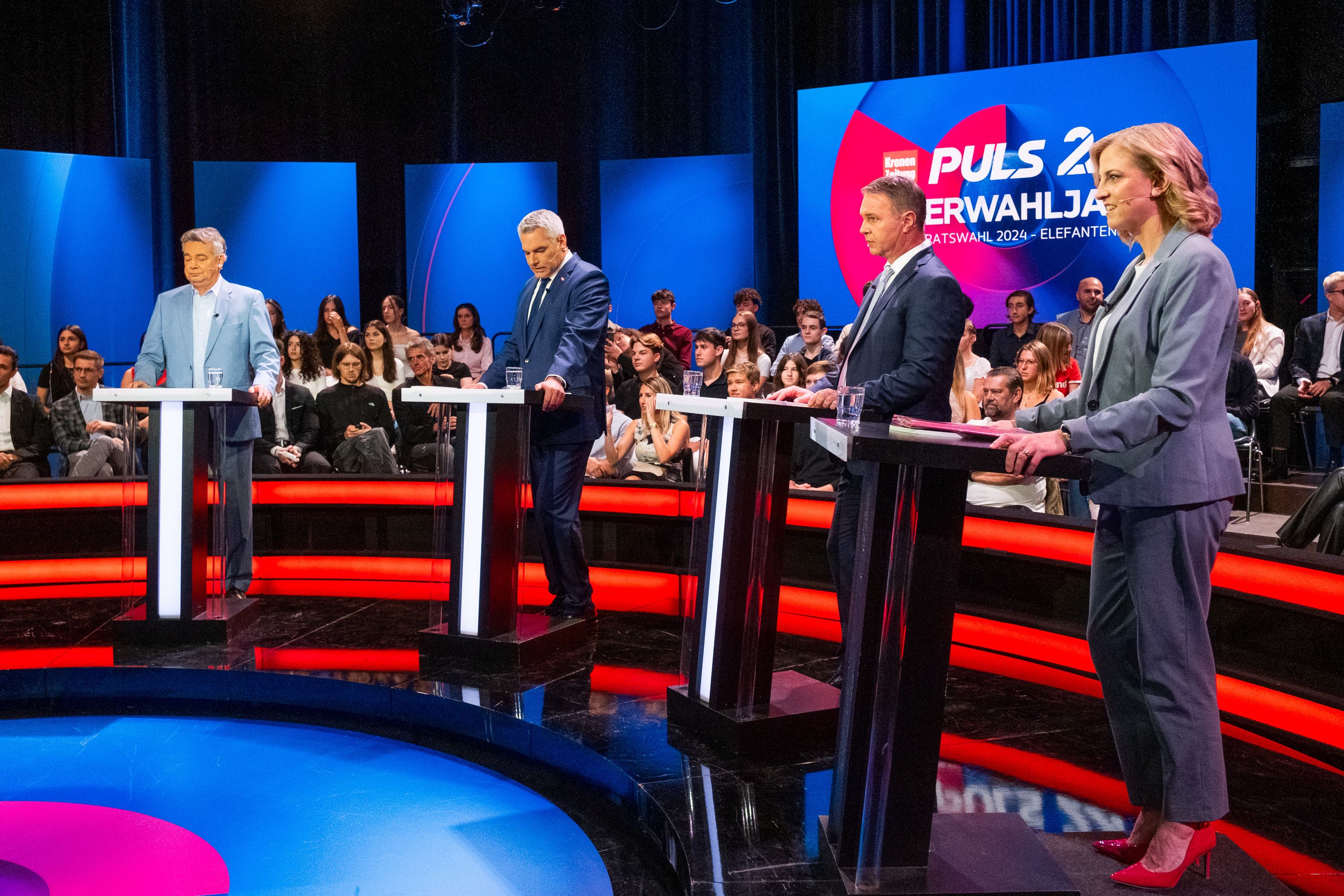 Kickls Platz in der Elefantenrunde blieb leer.