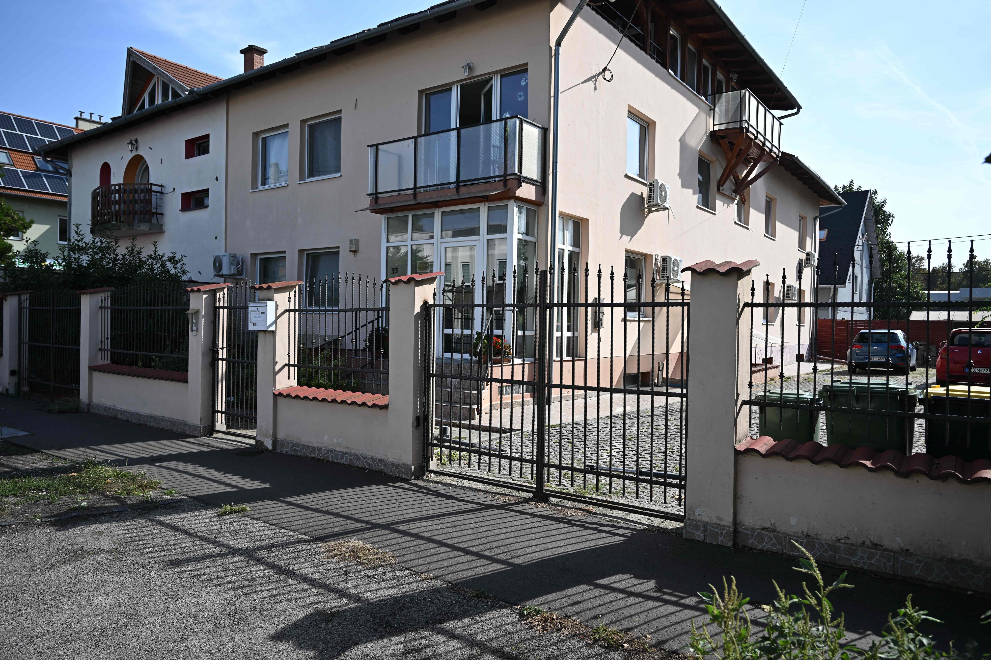 Der Firmensitz von BAC Consulting ist in einem unscheinbaren Haus in Budapest domiziliert.