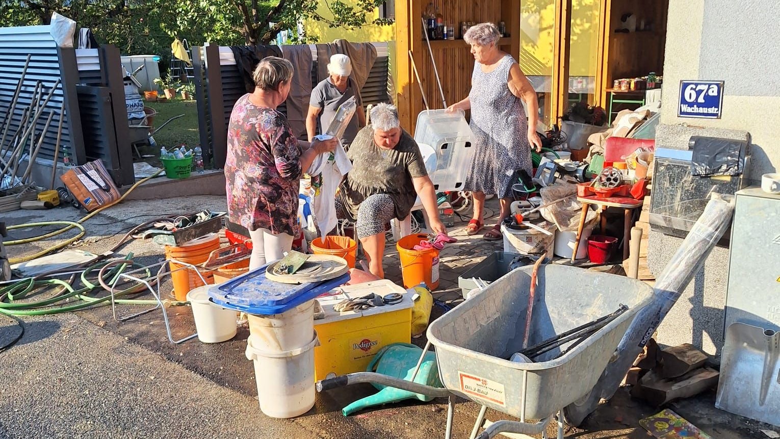 KHD-Züge aus dem Bezirk Amstetten werkten hart