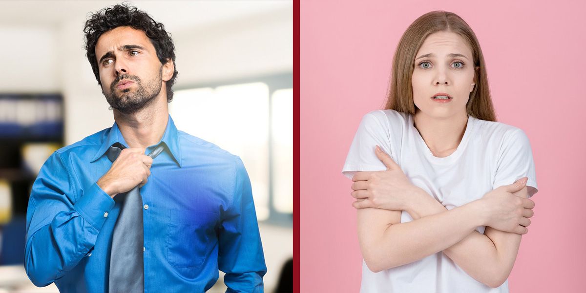 Sollen sich die einen einfach mehr anziehen oder die anderen weniger?