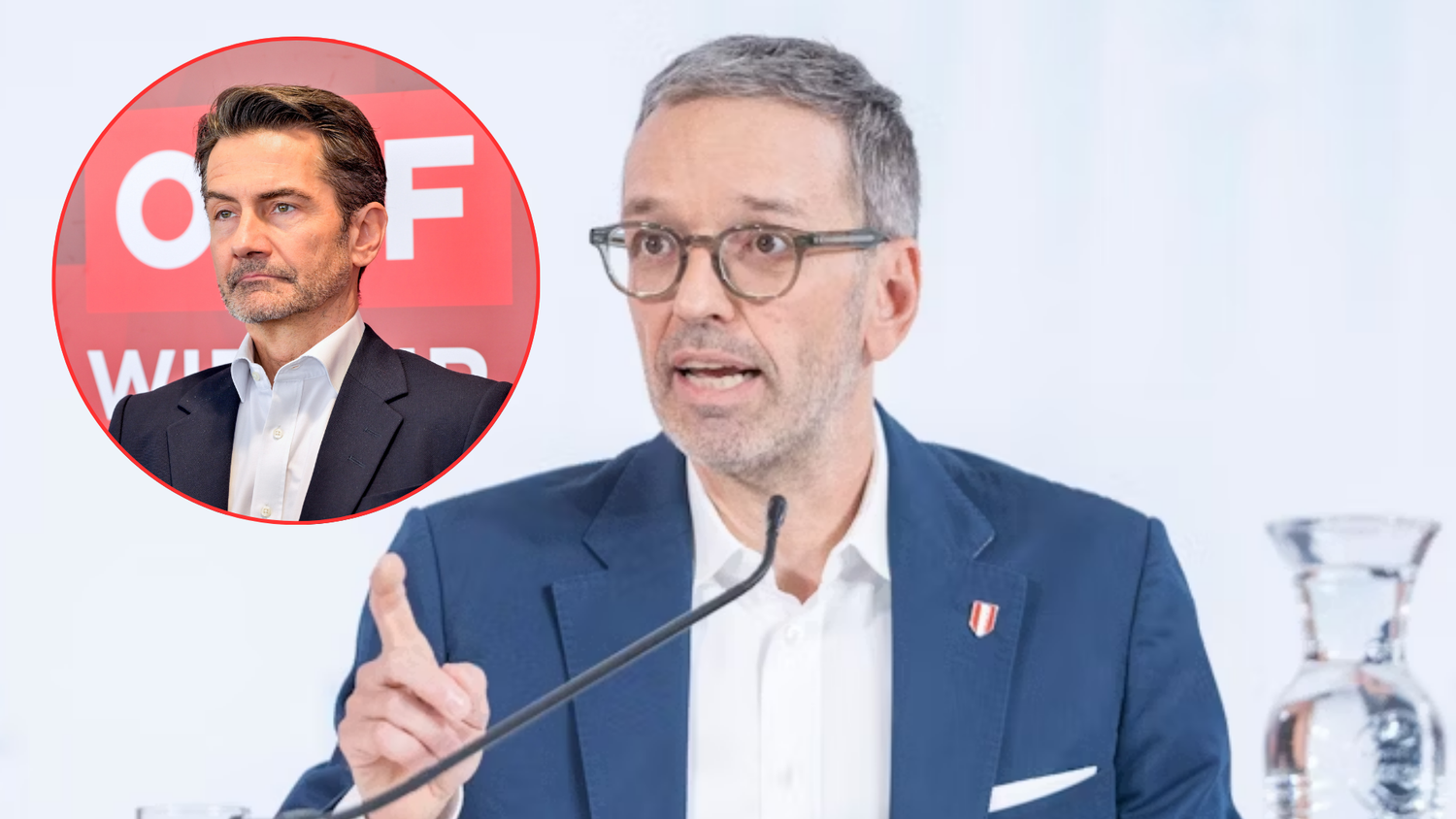 Herbert Kickl und seine FPÖ sind auf Siegeskurs; die ÖVP verbessert sich auf 24 Prozent.