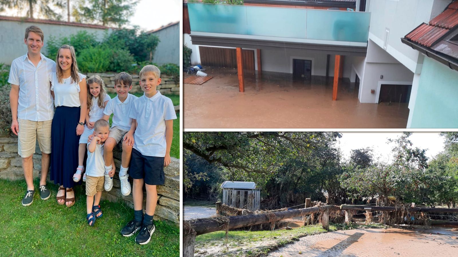 Heute.at - Pferdehof geflutet – Familie bangt um ihre Zukunft