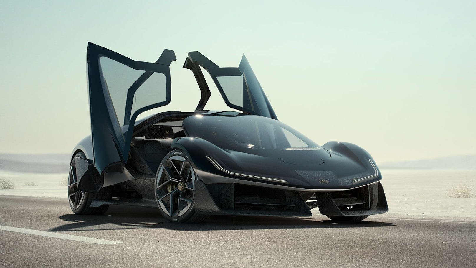 Der Lotus Theory 1 Concept beeindruckt mit neuem Design, genialer Aerodynamik und viel High-Tech.