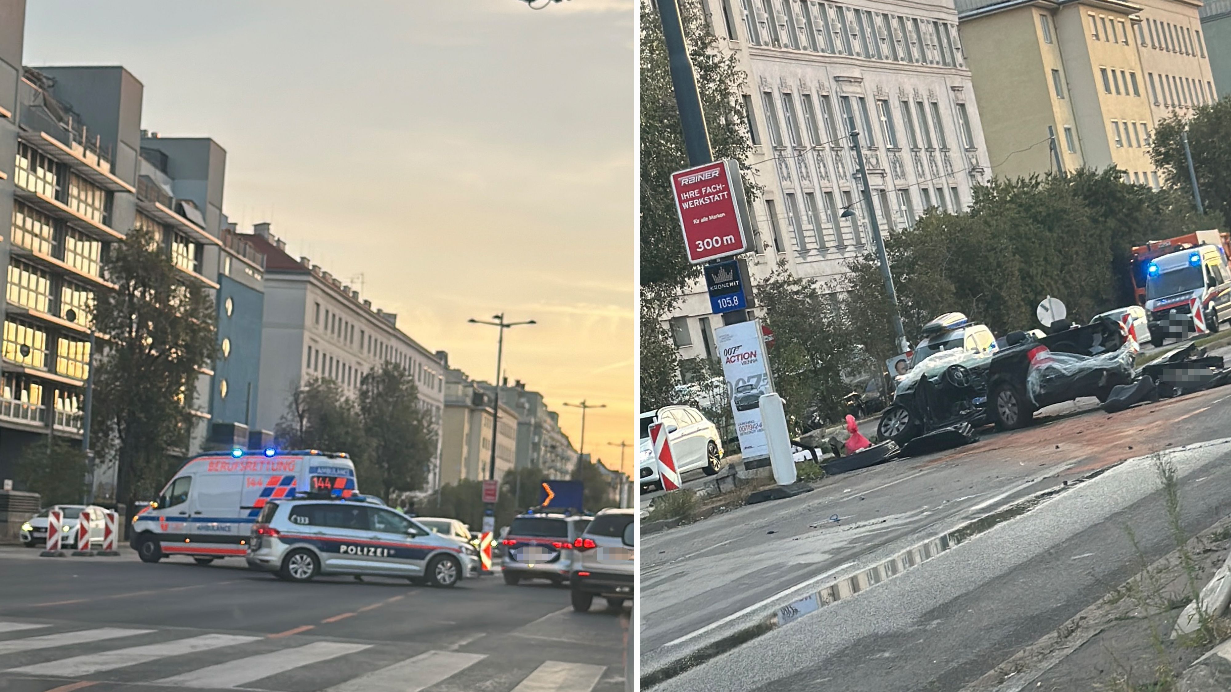 Nun gibt es neue Details zu dem Horror-Unfall in Wien.