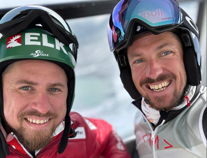 Hirscher mit Franz: 