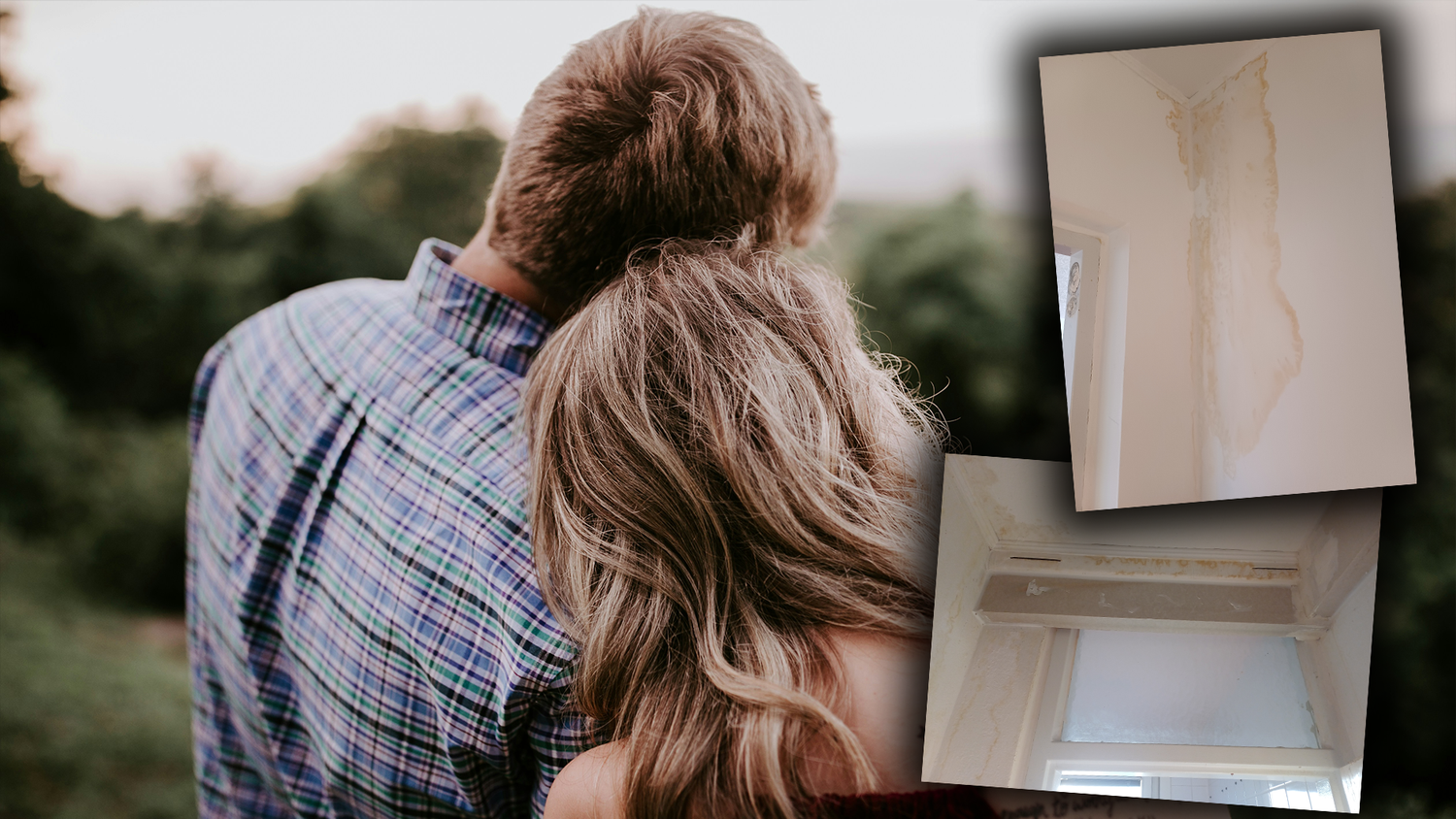 Eine Familie aus Wien weiß nicht mehr weiter. Der Wasserschaden in ihrer Wohnung treibt sie in den Wahnsinn (Symbolbild der besorgten Eltern)