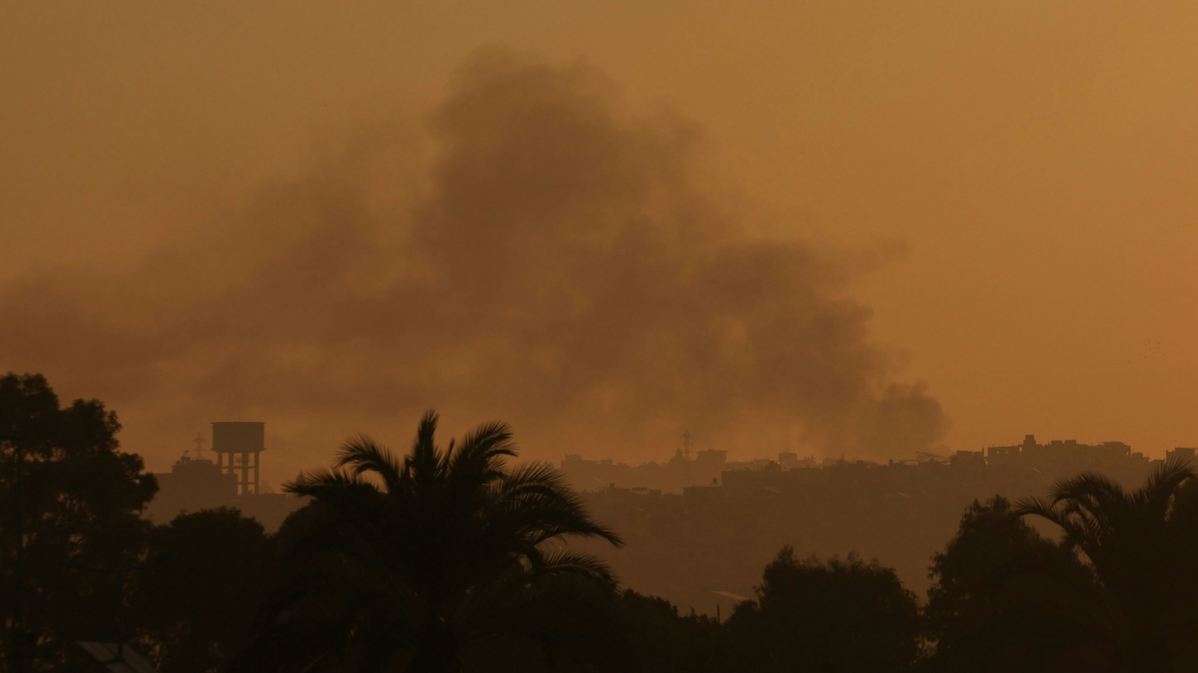 Israelische Luftangriffe im Südlibanon gelten der Hisbollah. 