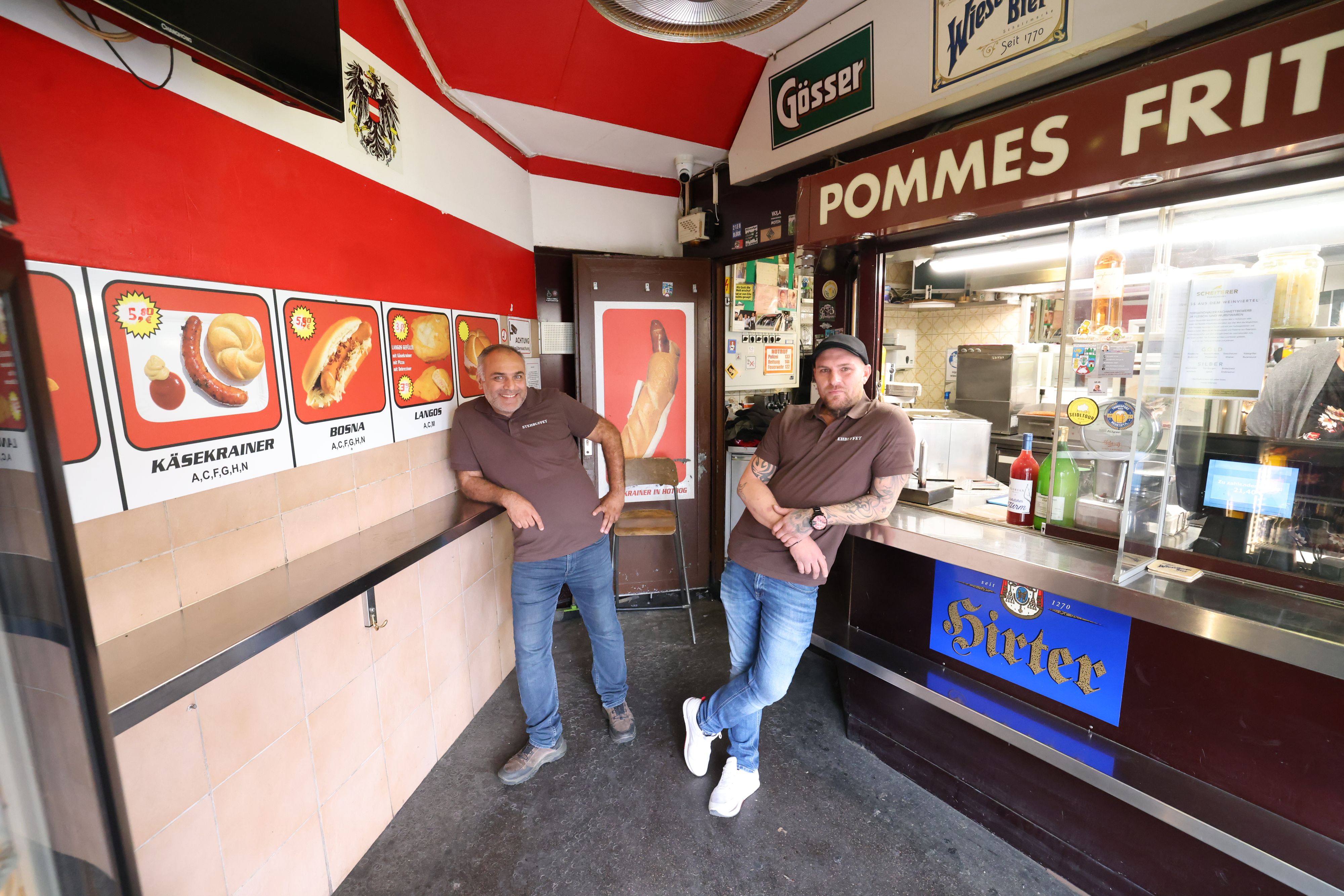 Orhan (li.) und Daniel (re.) vom 