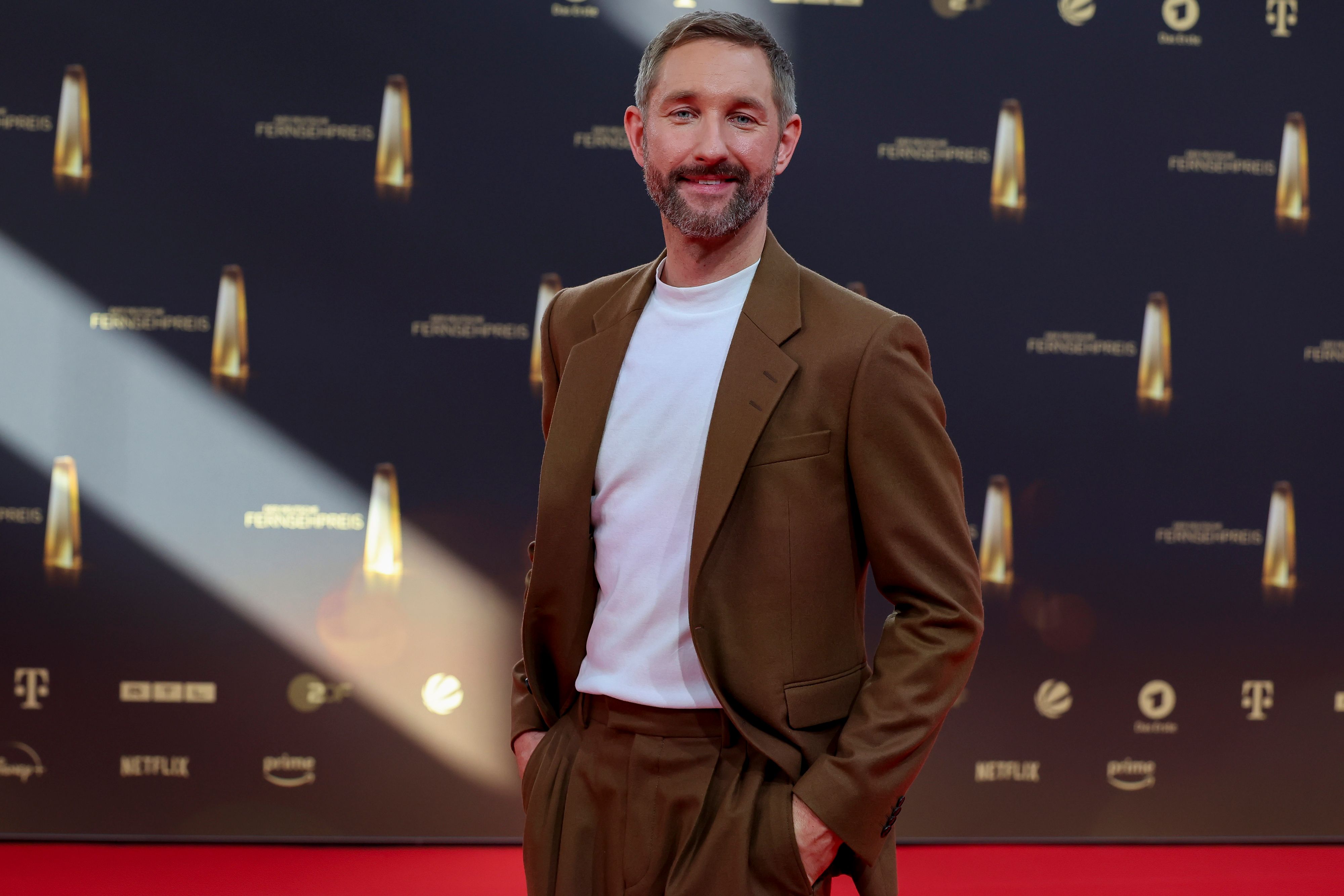 Daniel Boschmann bei der Verleihung des Deutschen Fernsehpreises 2023 in Köln.