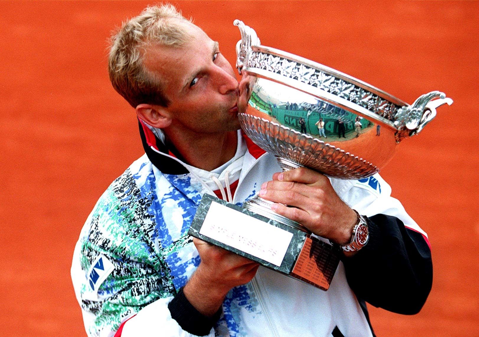 Thomas Muster gewann 1995 die French Open.