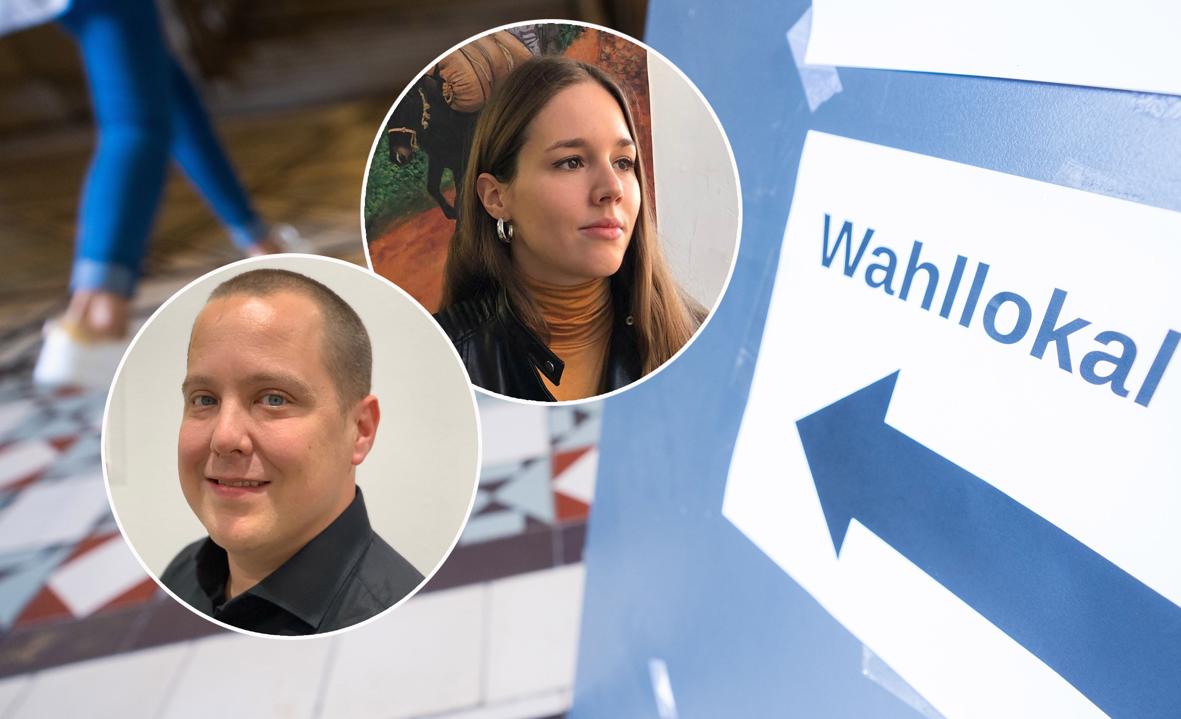 Sandra Steckbauer (31) und Jörg Berger (43) sind erfahrene Wahlbeisitzer.