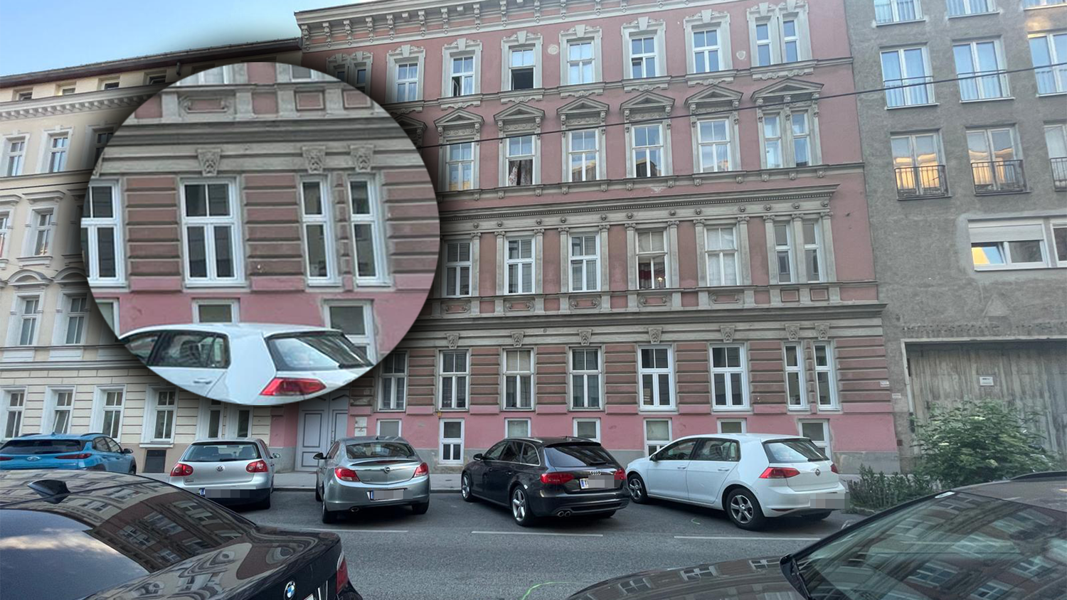 Das Fenster im 15. Bezirk stand offen. Die Unbekannten warfen die brennenden Tschick-Stummel einfach in die Wohnung des Wieners.