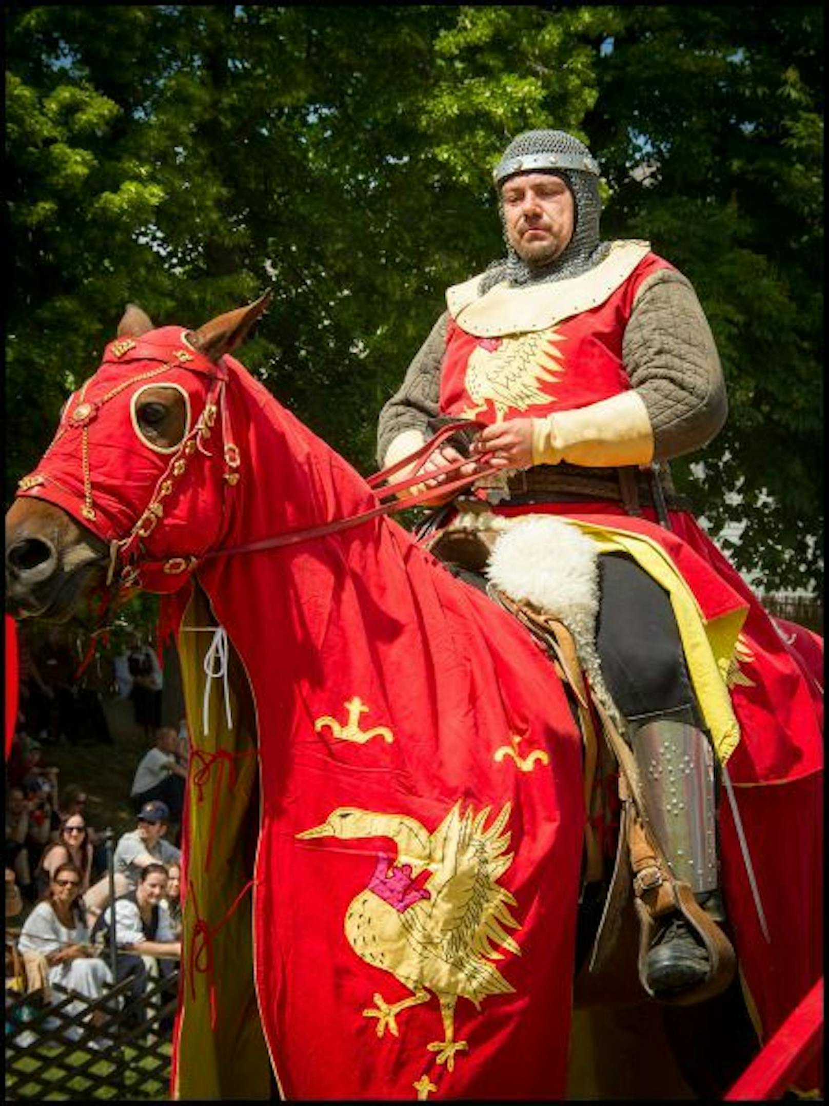 Am 28. und 29. September findet in Laxenburg ein großes Ritterturnier zu Pferde statt.