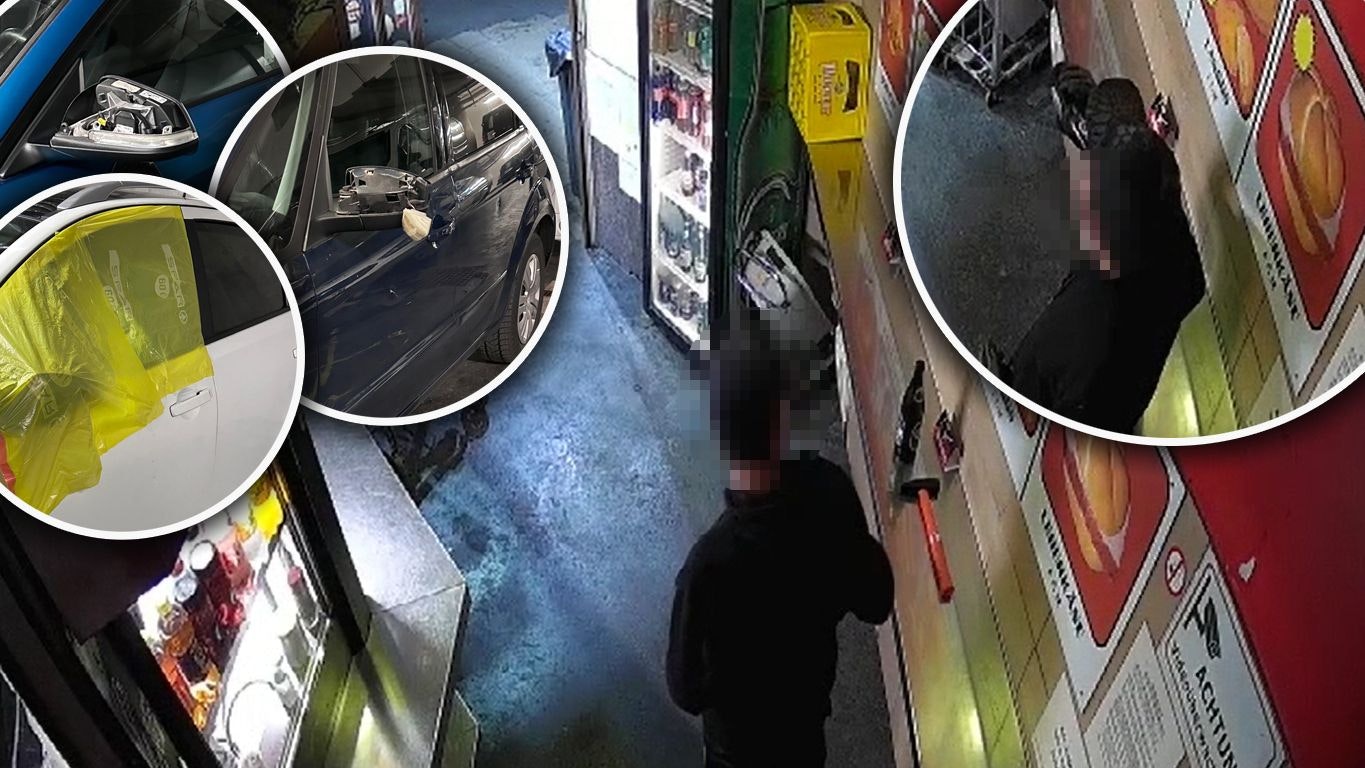 Mann trinkt bei Würstelstand, demoliert dutzende Autos