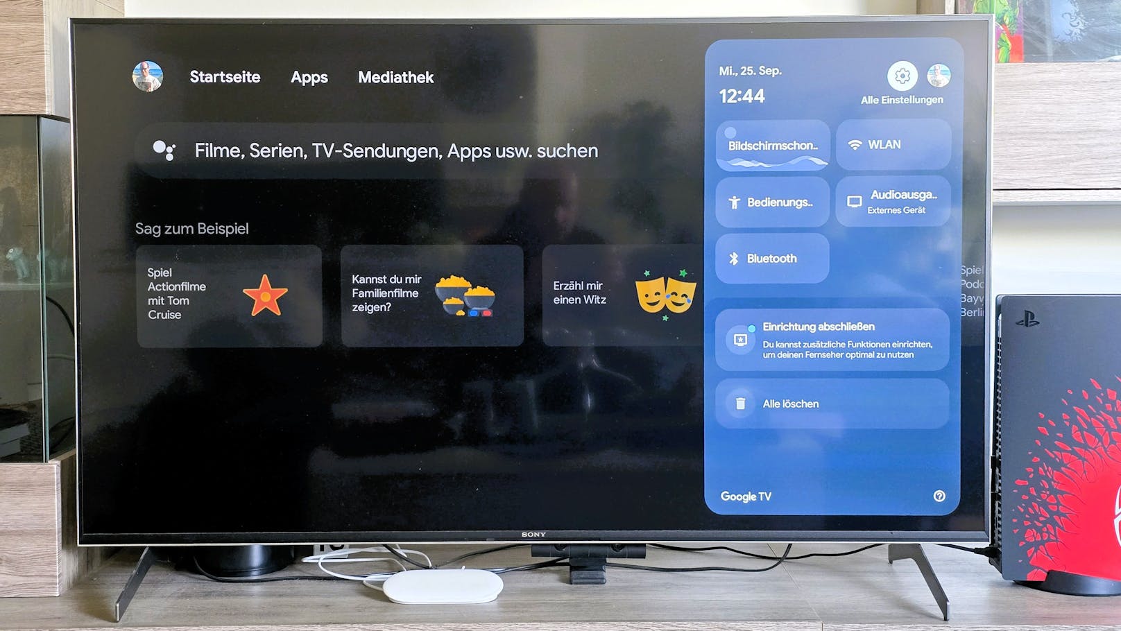 ... der kann vom Google TV Streamer sehr wohl profitieren – angefangen bei Dolby Vision über die komfortablere Fernbedienung ...