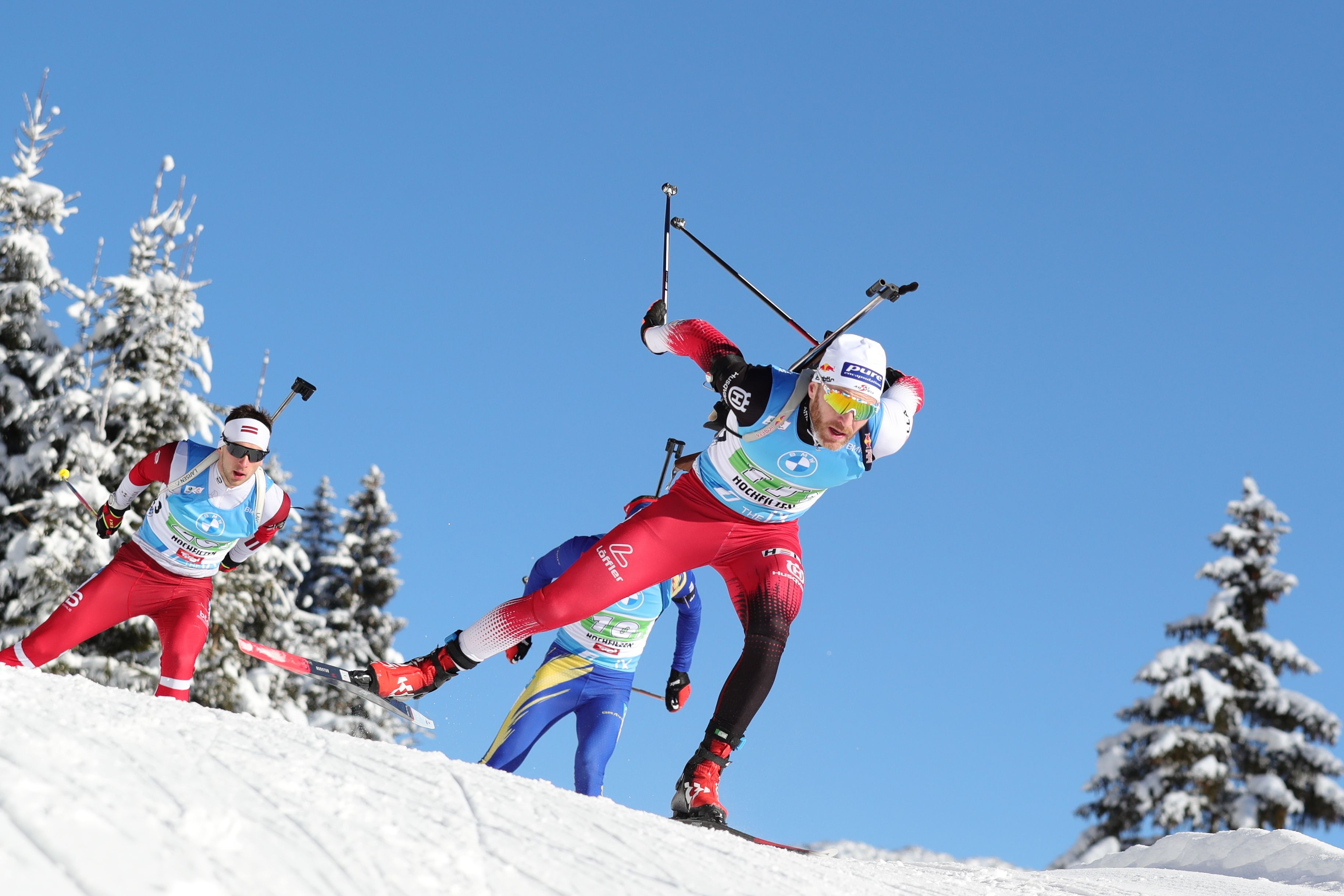 ÖSV-Athlet Simon Eder war schon oft in Hochfilzen am Star.