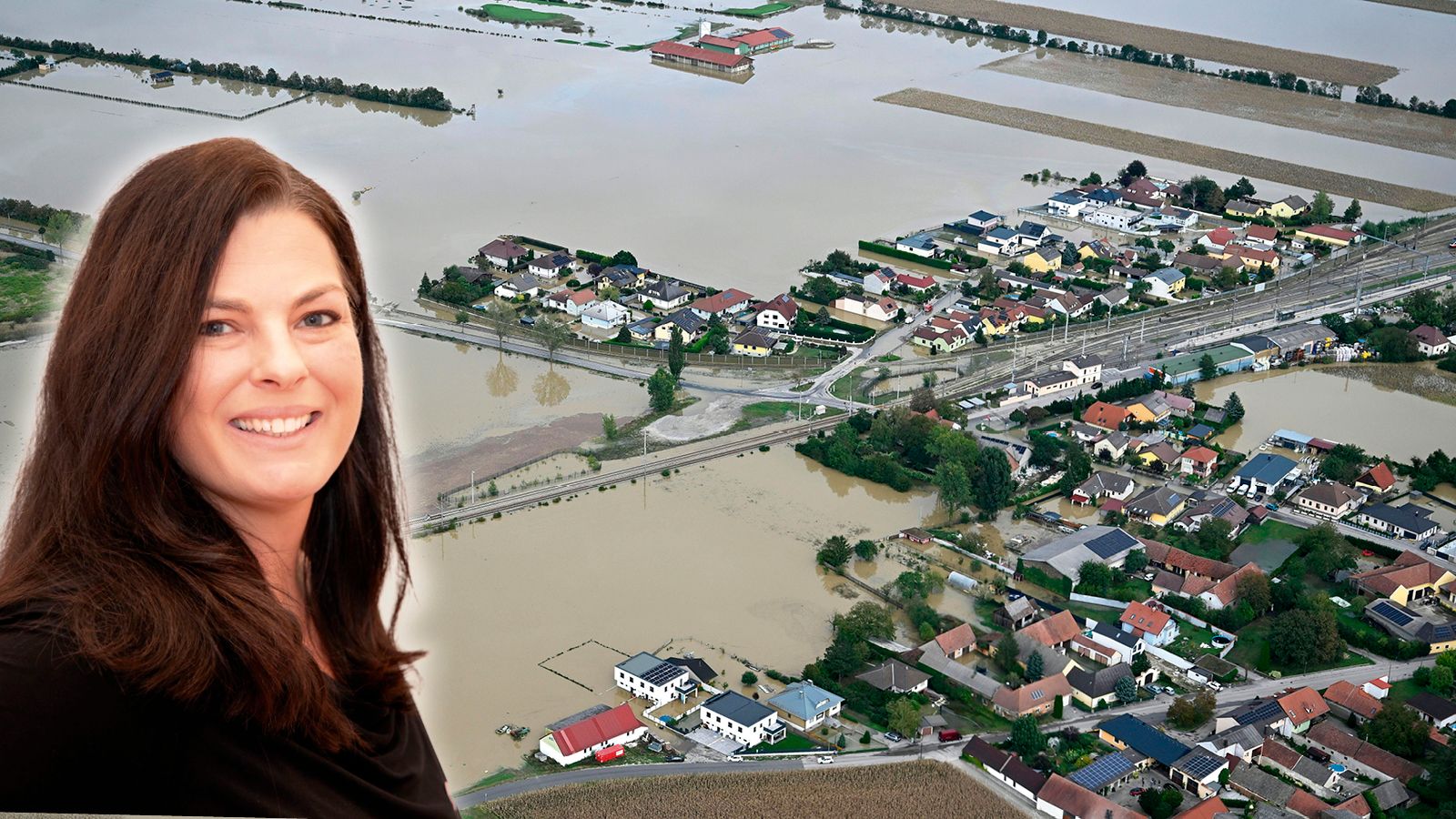 Betroffene Sabine Pengl und die Hochwasser-Katastrophe in Dürnrohr