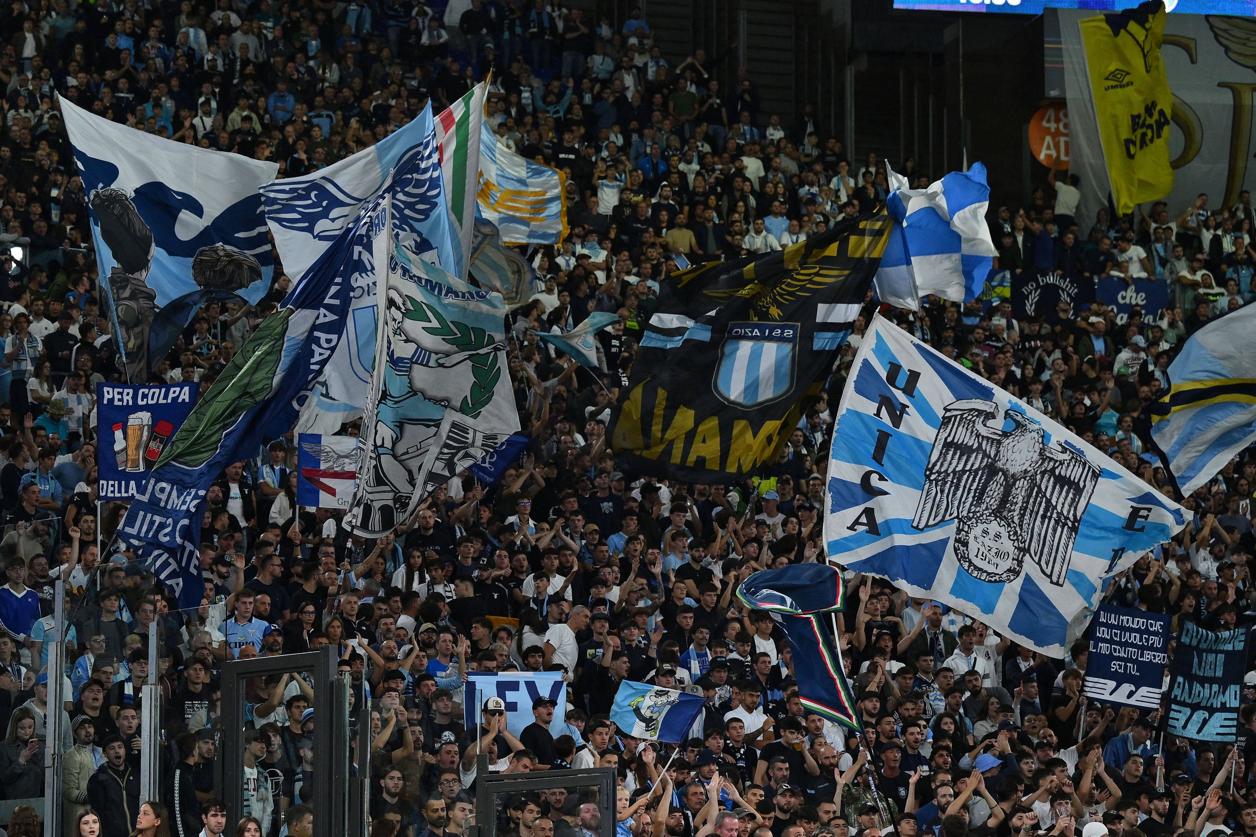 Fans von Lazio Rom wurden vor dem Europa-League-Auftakt festgenommen. 