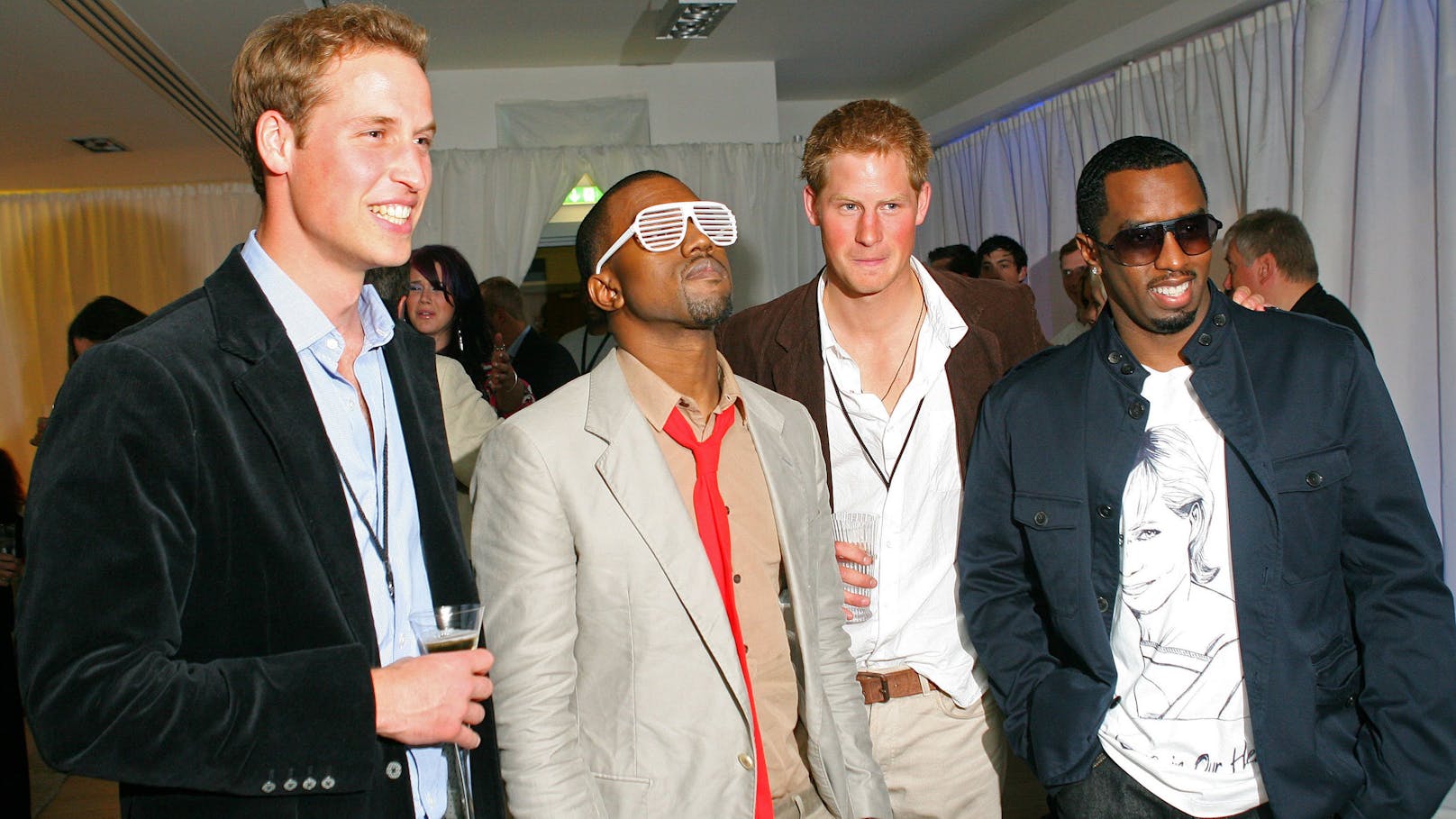 P. Diddy hat Harry und William auf Sex-Party eingeladen