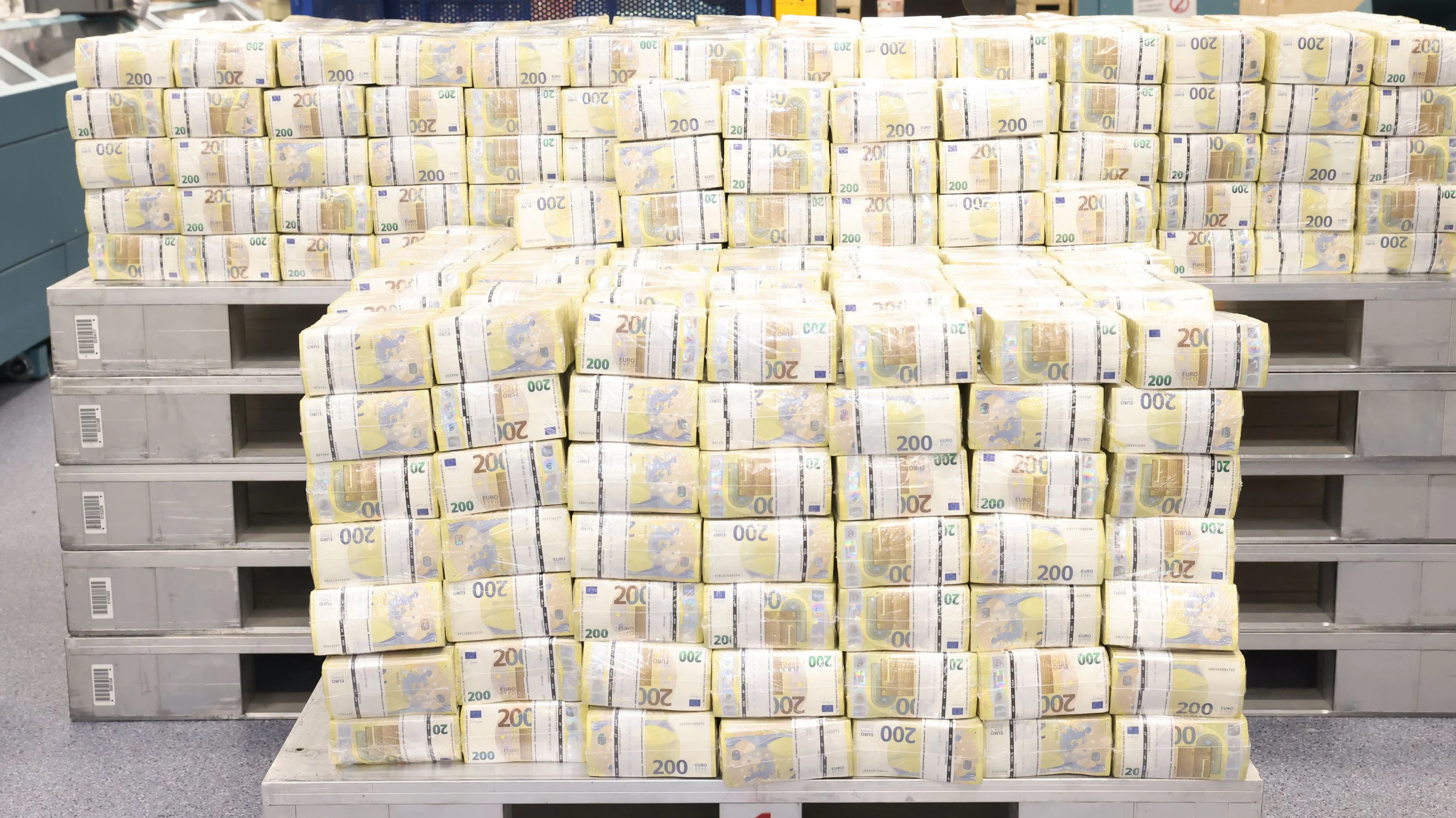 Geld Millionen Symbol Euro Geldscheine Lotto Gewinn