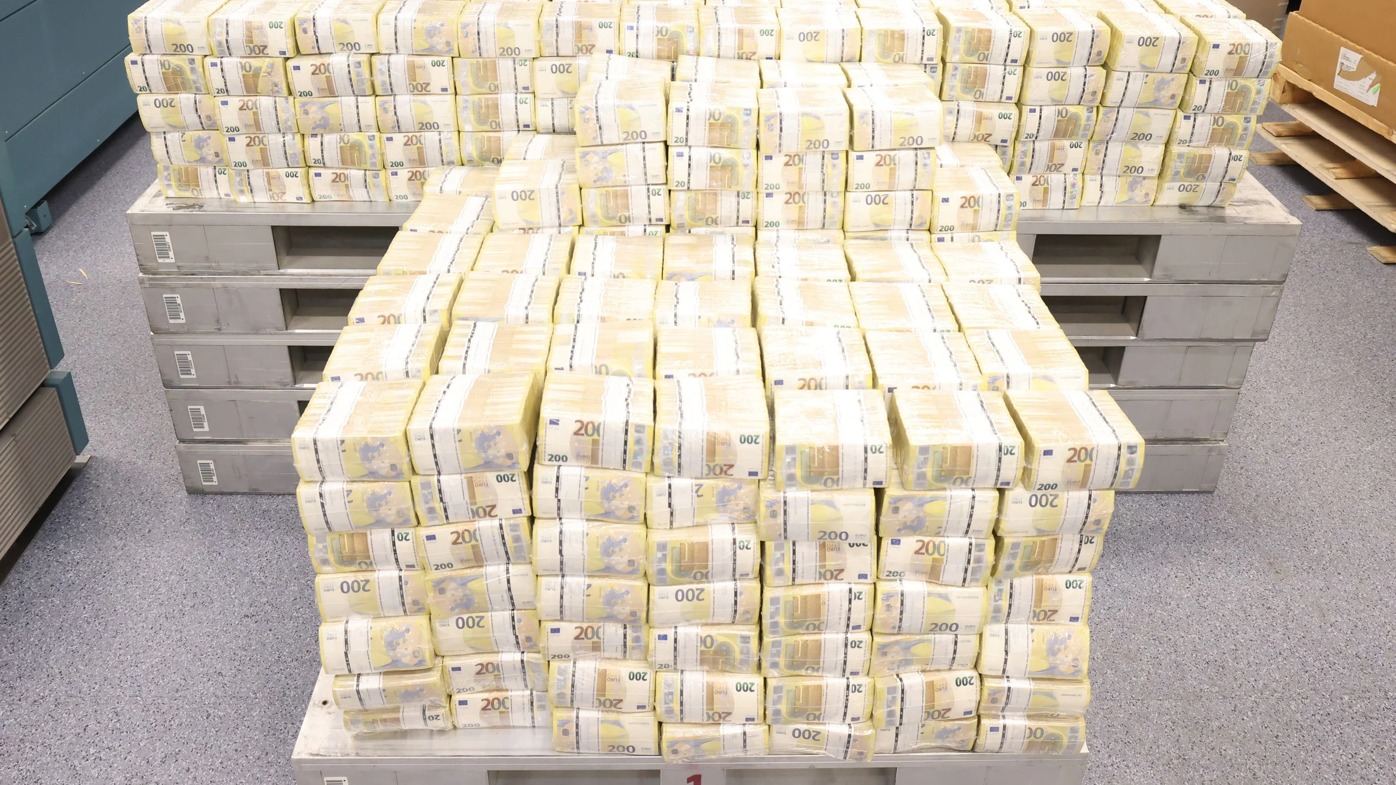 Geld Millionen Symbol Euro Geldscheine Lotto Gewinn