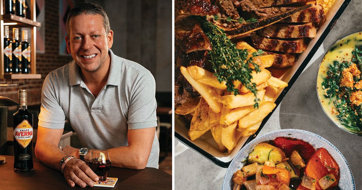 Spitzen-Gastronom Andreas Flatscher verwandelt seine Wäscherei in die Taverna.