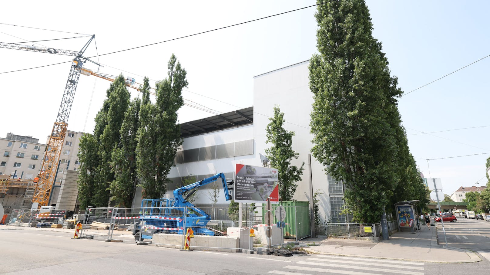 Großprojekt Lorenz-Böhler – Parkhaus-Abriss verzögert