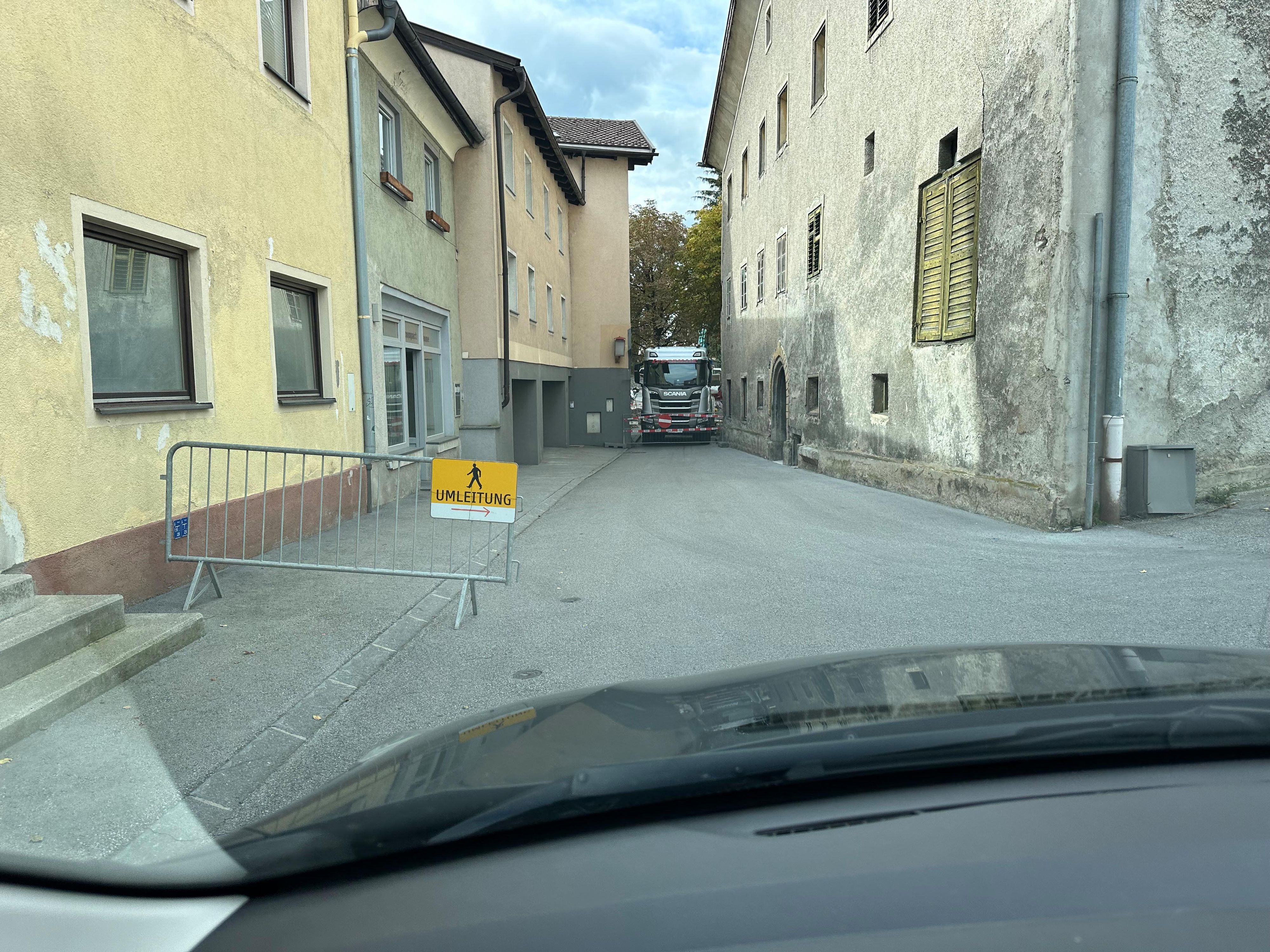 Hier war für den Autodieb Endstation.