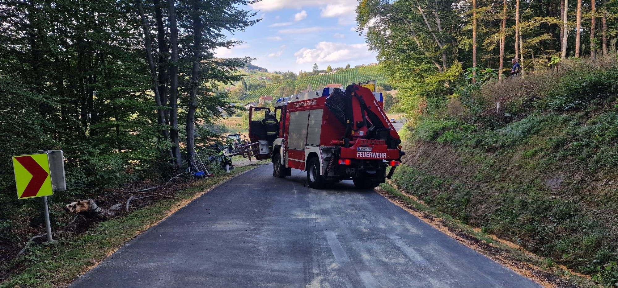 Die Einsatzkräfte waren rasch vor Ort.