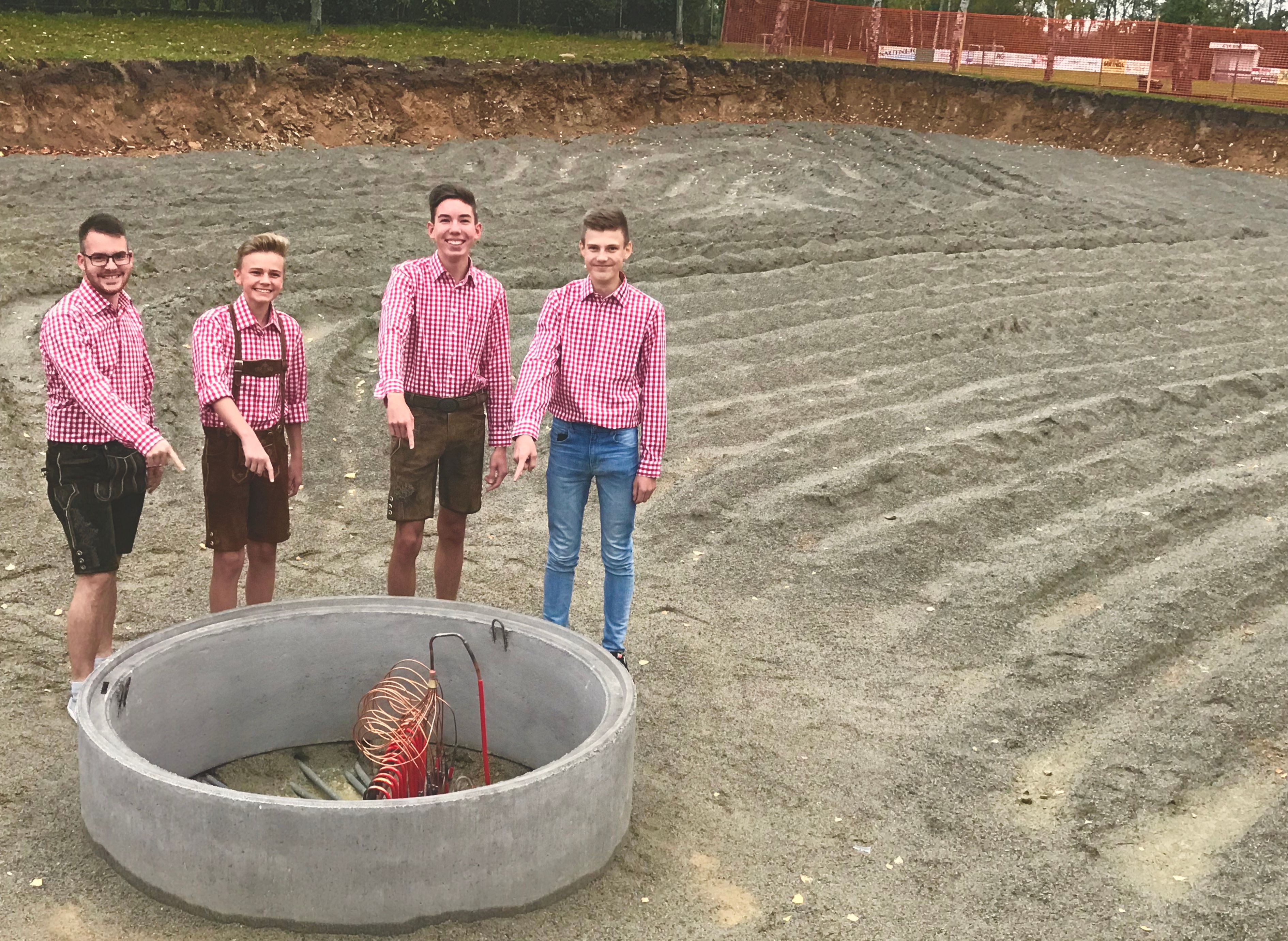 Die Dorfjugend ist vom Projekt begeistert.