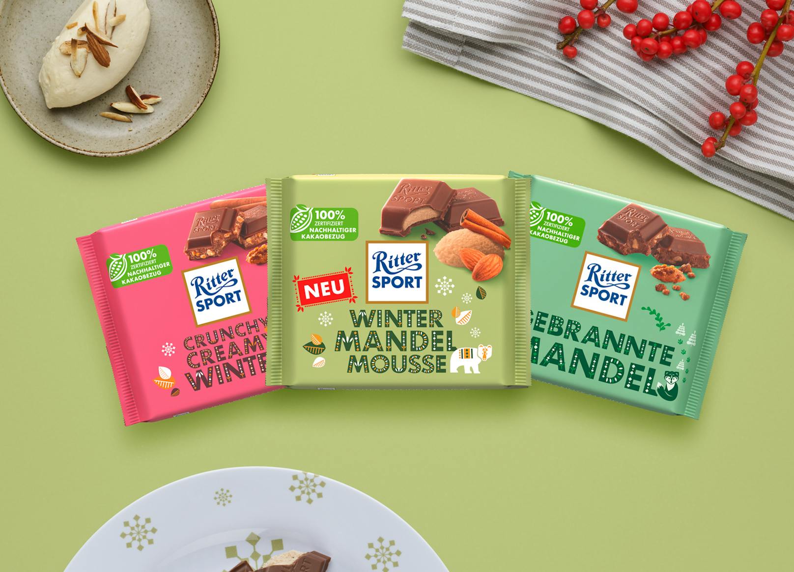 Für Ritter Sport beginnt der Winter schon jetzt