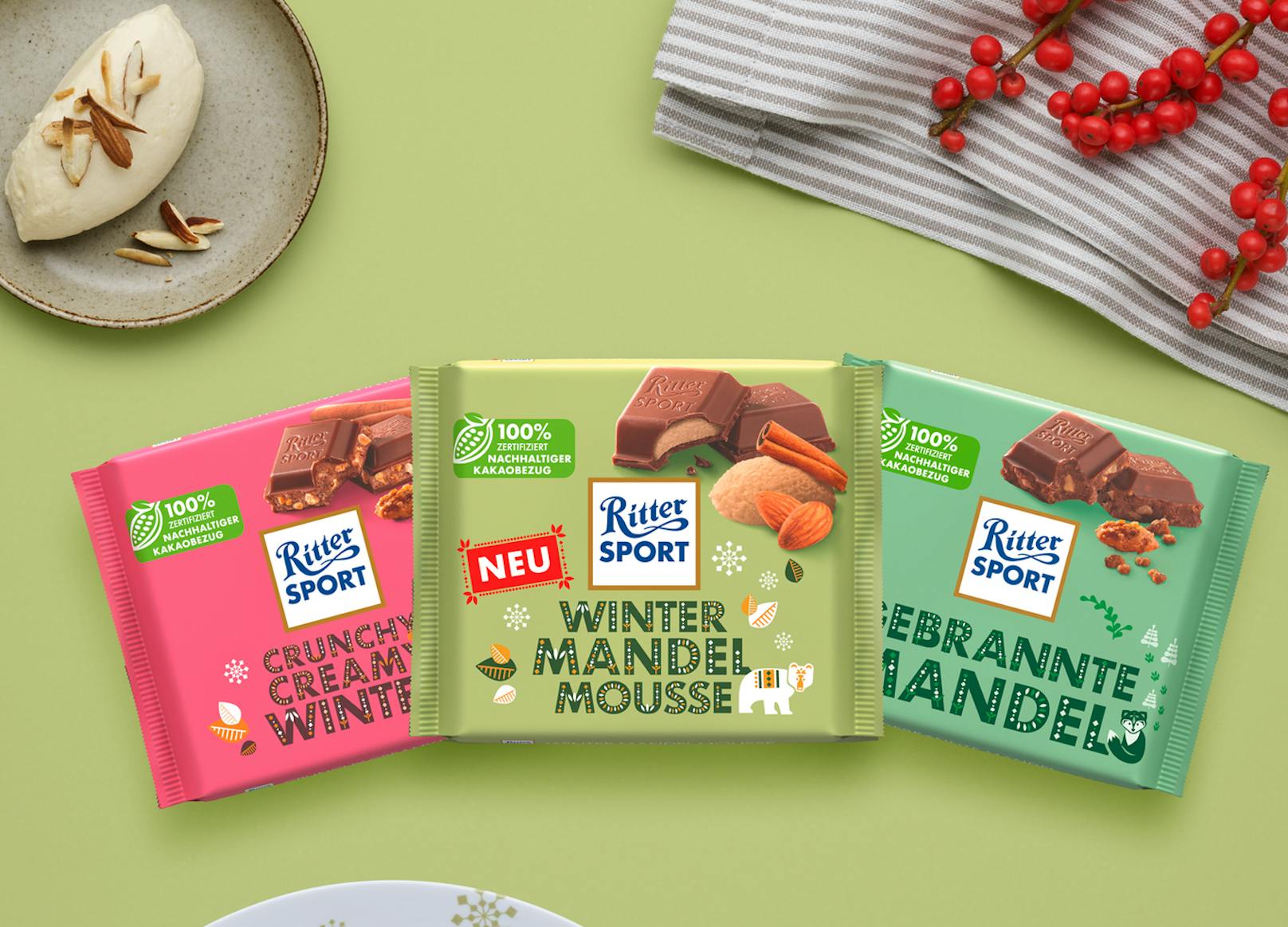 Für Ritter Sport beginnt der Winter schon jetzt