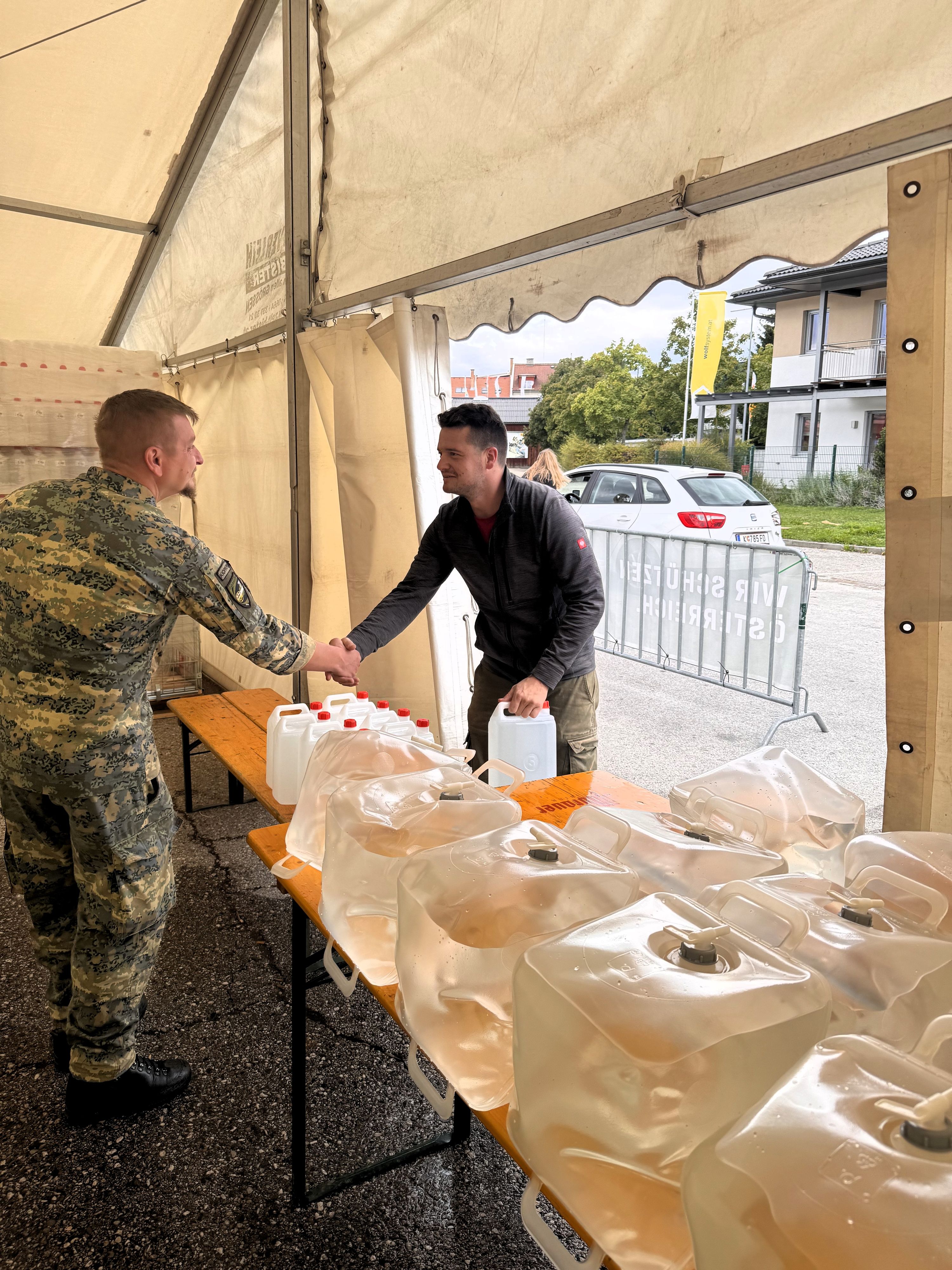Soldaten-Einsatz in Klagenfurt dauert bis zu14 Tage lang.