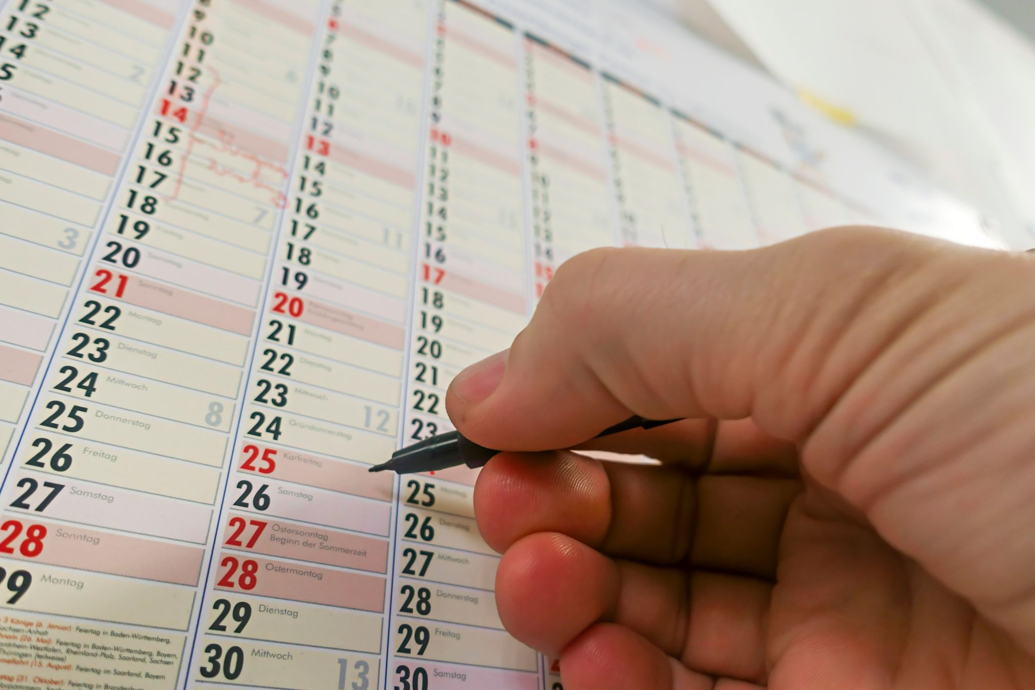 Wer 2025 gut plant, kann lange Urlaub machen.