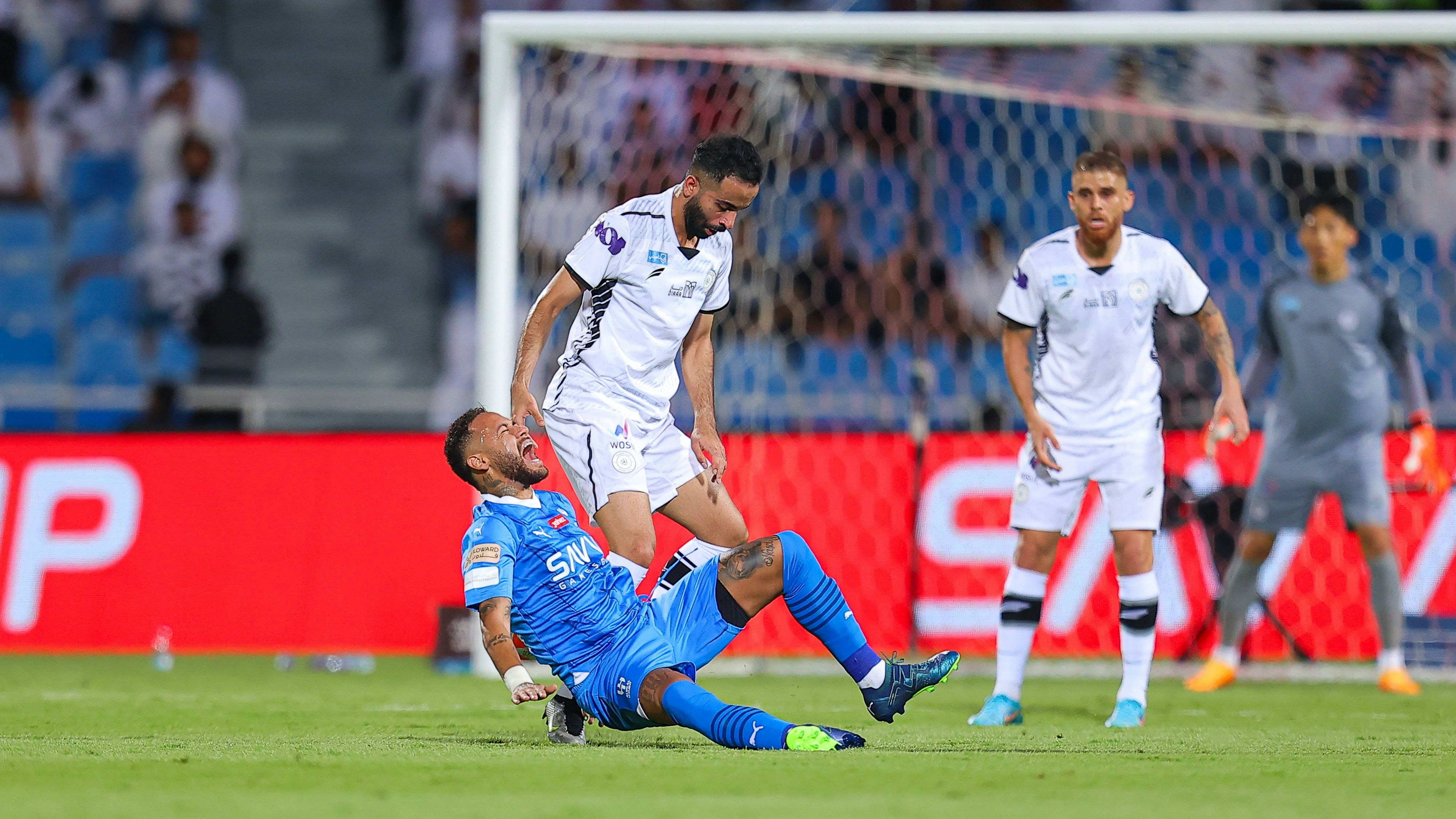 Neymar jr. verletzte sich bei Al-Hilal schwer.