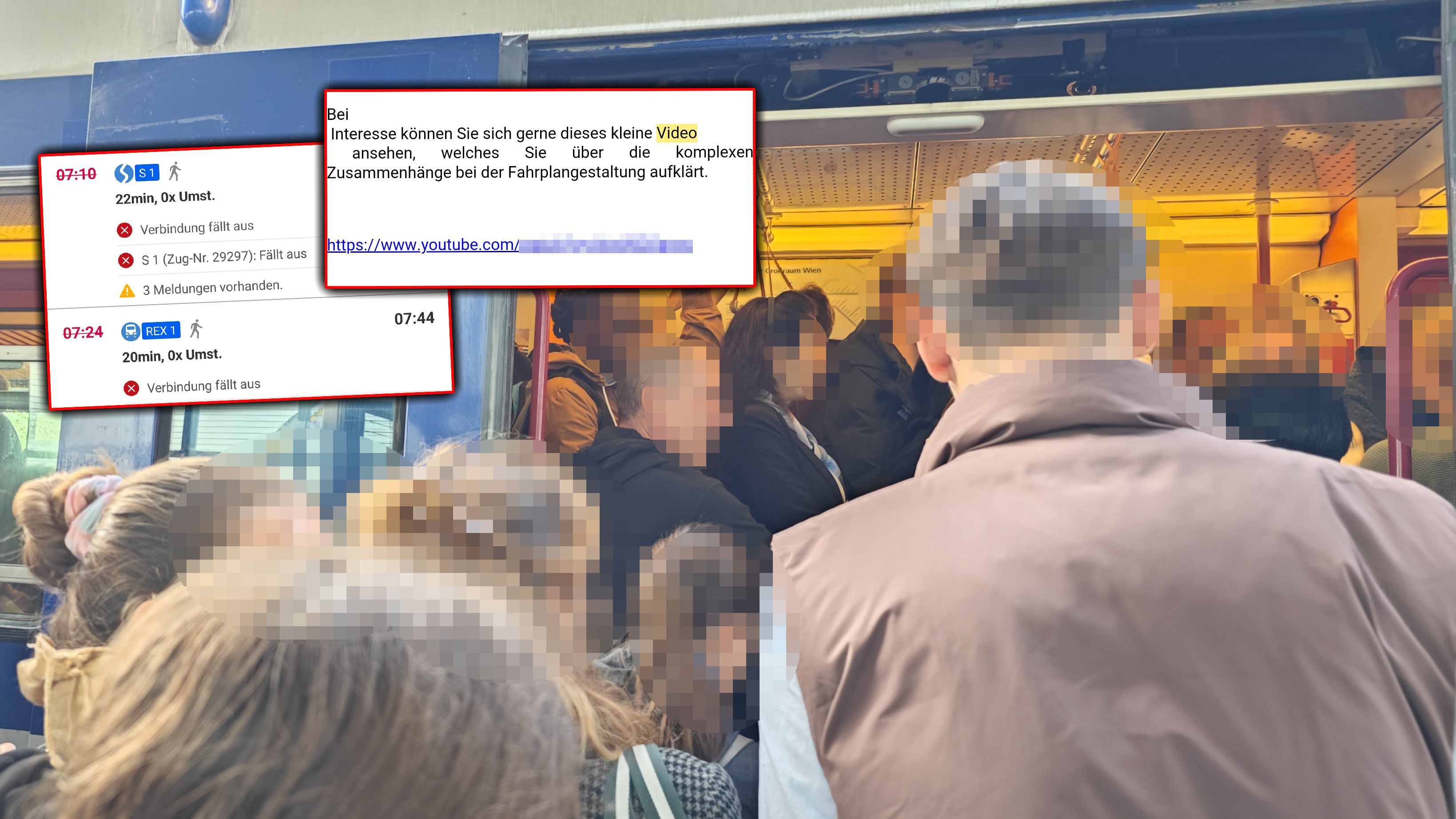 Eine Frau aus Niederösterreich ist mit den Nerven am Ende, ihr Weg in die Arbeit mutiert zum Spießrutenlauf.