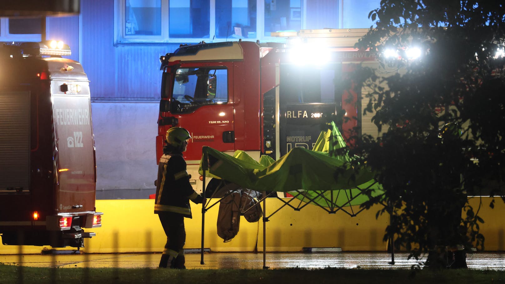 Ein Brand bei einem Zementwerk in Kirchdorf an der Krems hat am Freitagfrüh für einen Einsatz zweier Feuerwehren gesorgt.