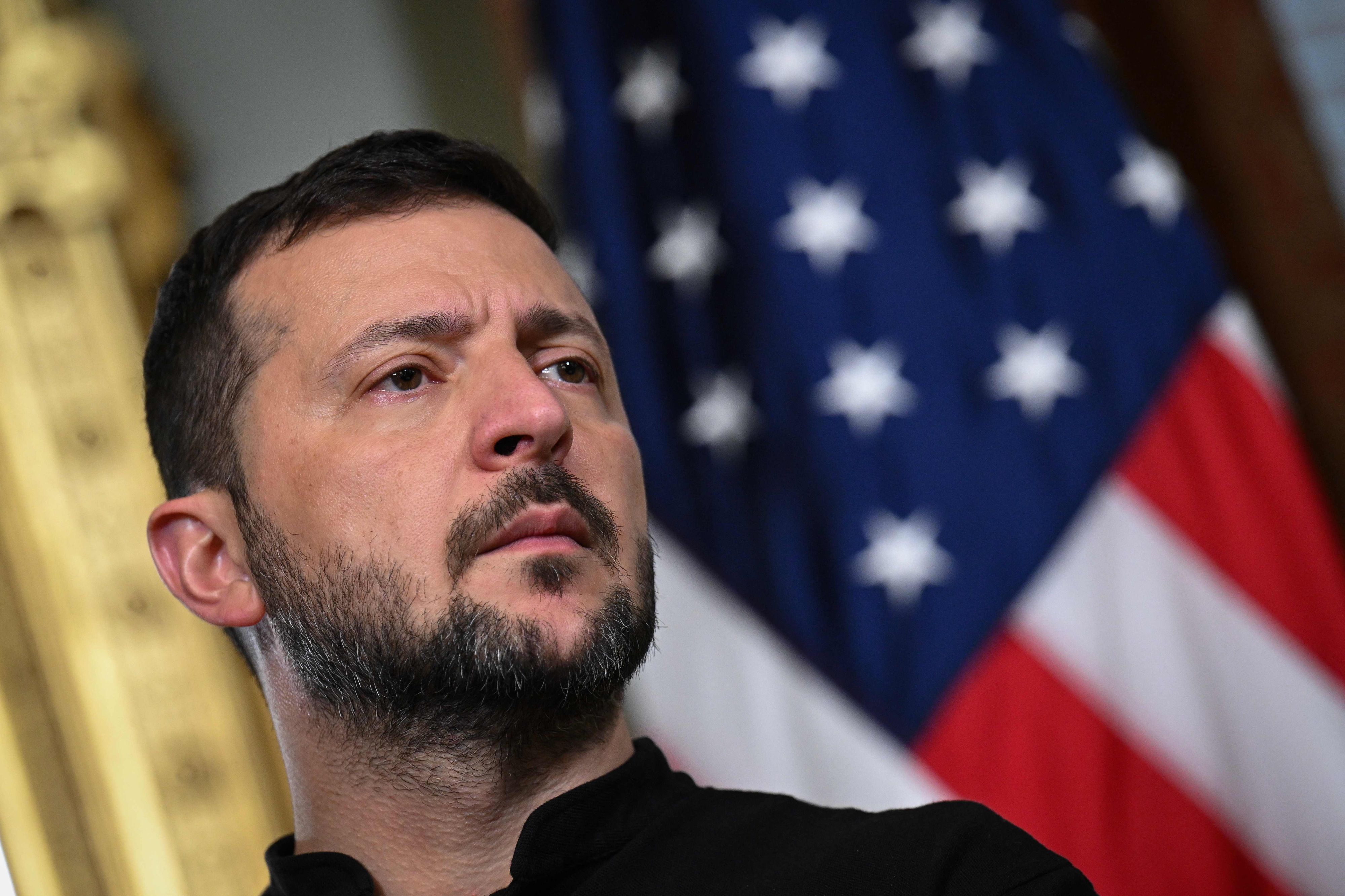 Der ukrainische Präsident Wolodymyr Selenskyj wird am Montag nach Washington reisen.