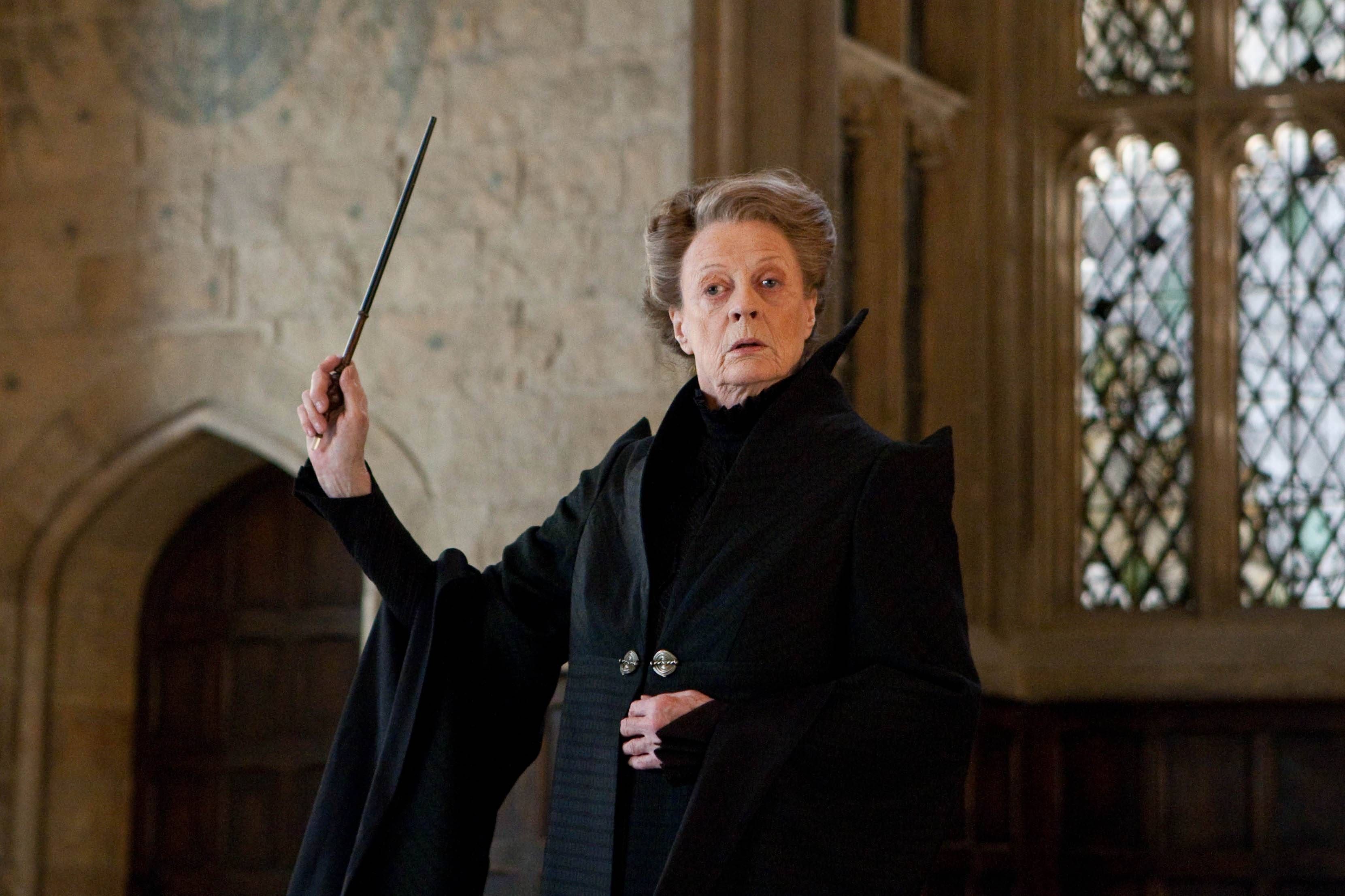 Maggie Smith verkörperte die Professorin Minerva McGonagall in der Harry-Potter-Reihe.