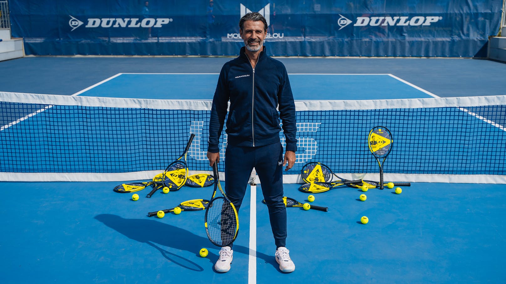 Patrick Mouratoglou ist ein französischer Tennistrainer, Unternehmer und Tennis-TV-Experte.