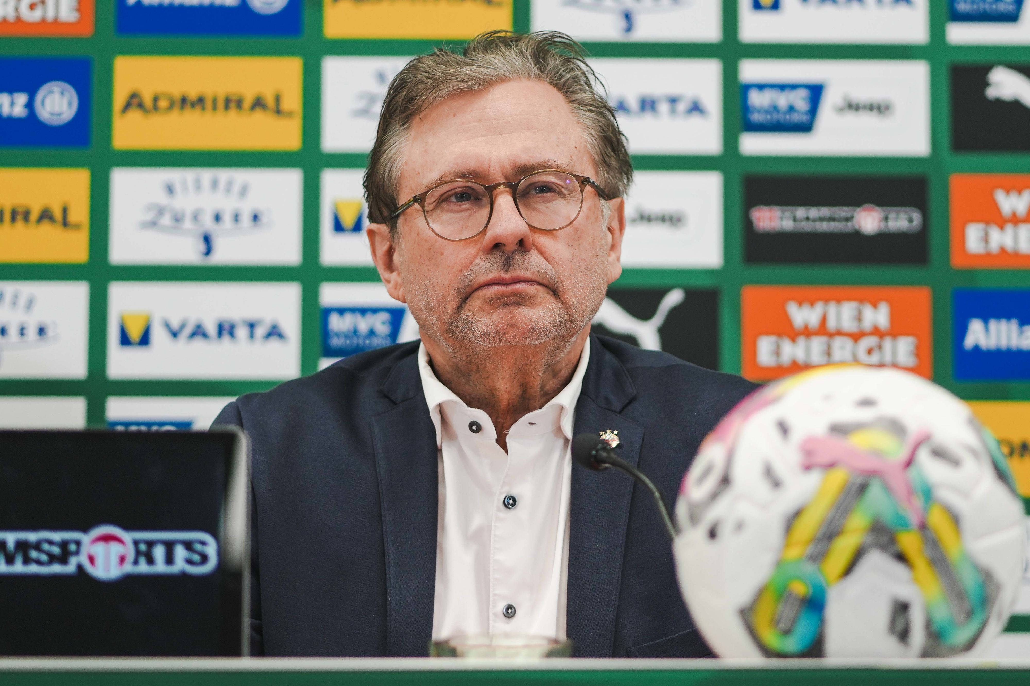 Rapid-Präsident Alexander Wrabetz. 