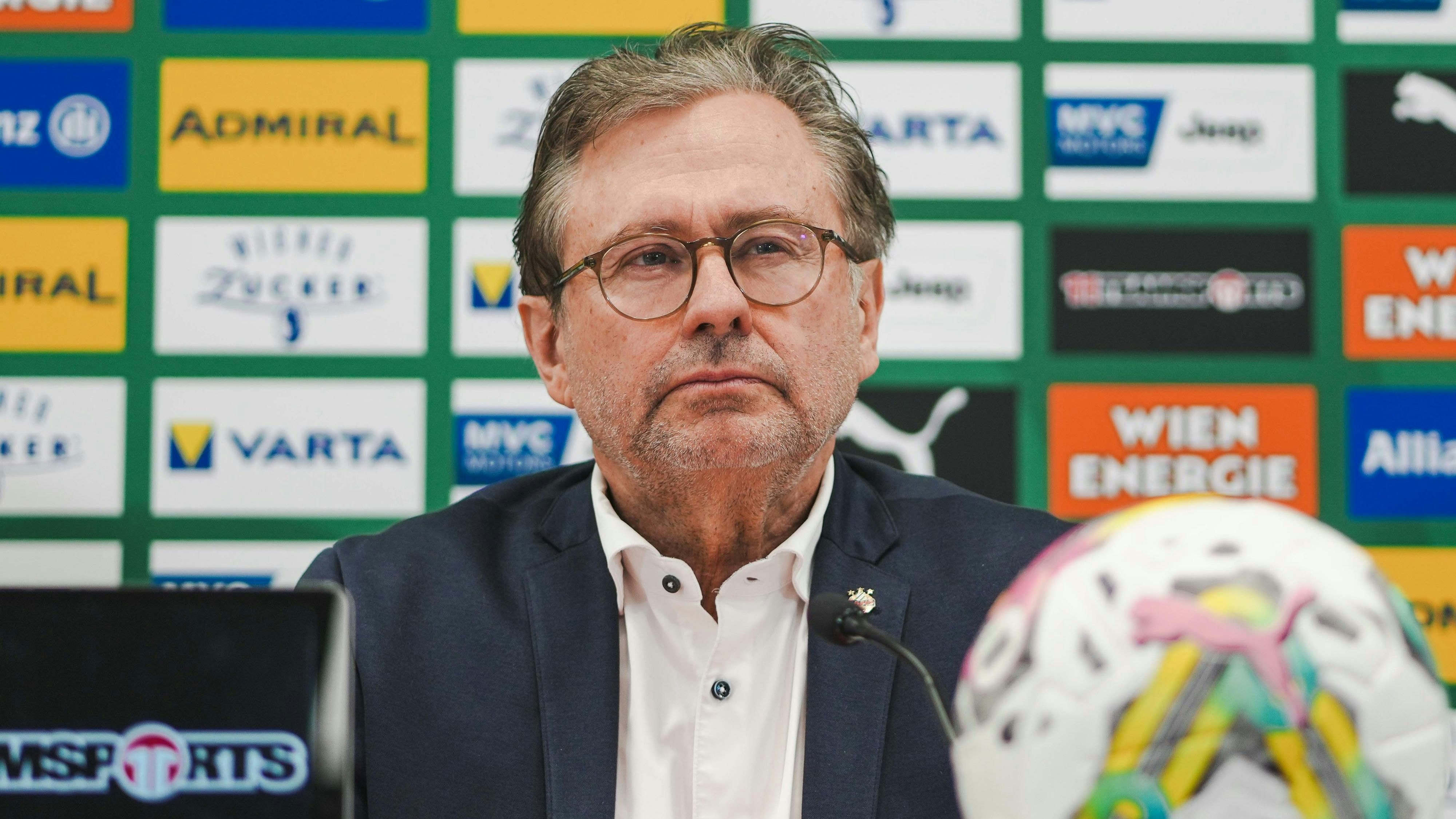 Rapid-Präsident Alexander Wrabetz. 