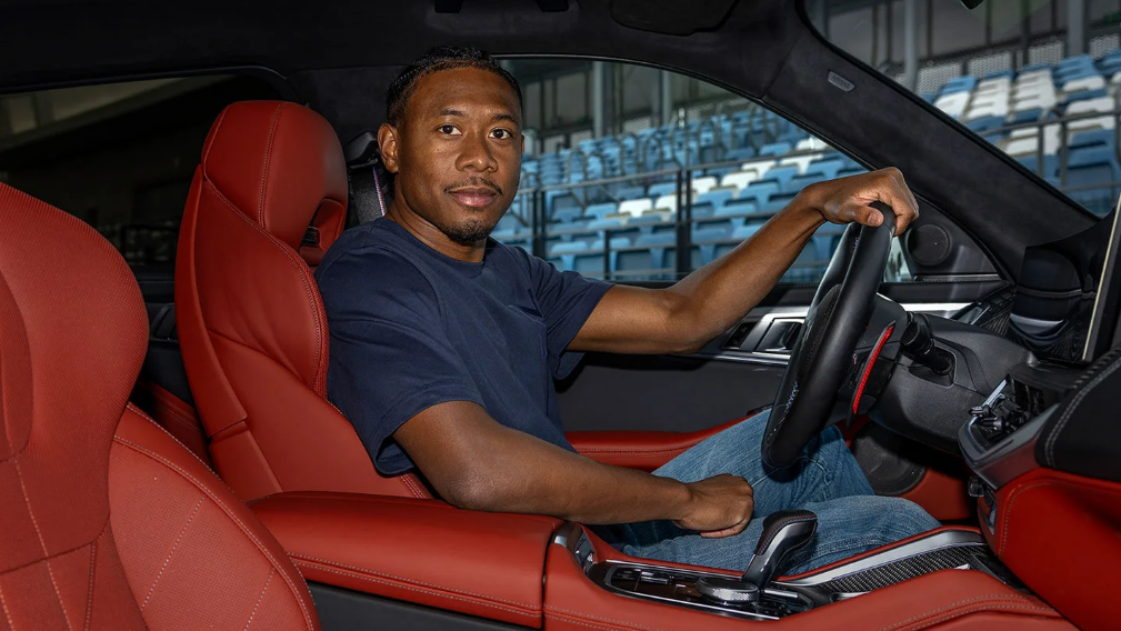 Der neue BMW-Dienstwagen von ÖFB-Star David Alaba. 